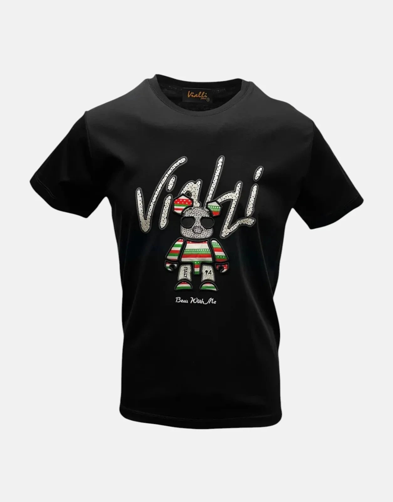 Vialli Kinton Black T-Shirt - Subwear
