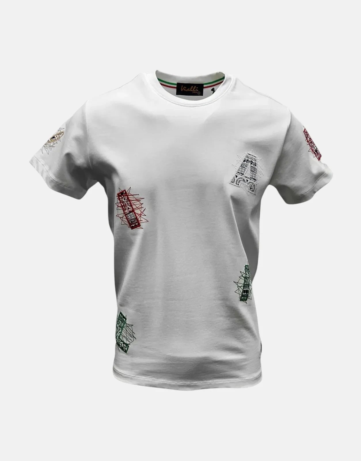Vialli Kontain White T-Shirt - Subwear