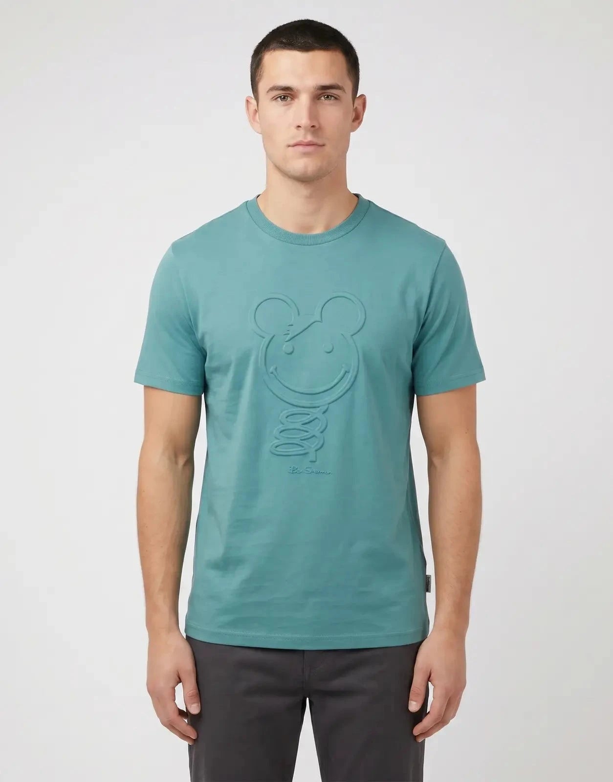 Ben Sherman 3D Embossed Bear 260G AQT T-Shirt - Subwear