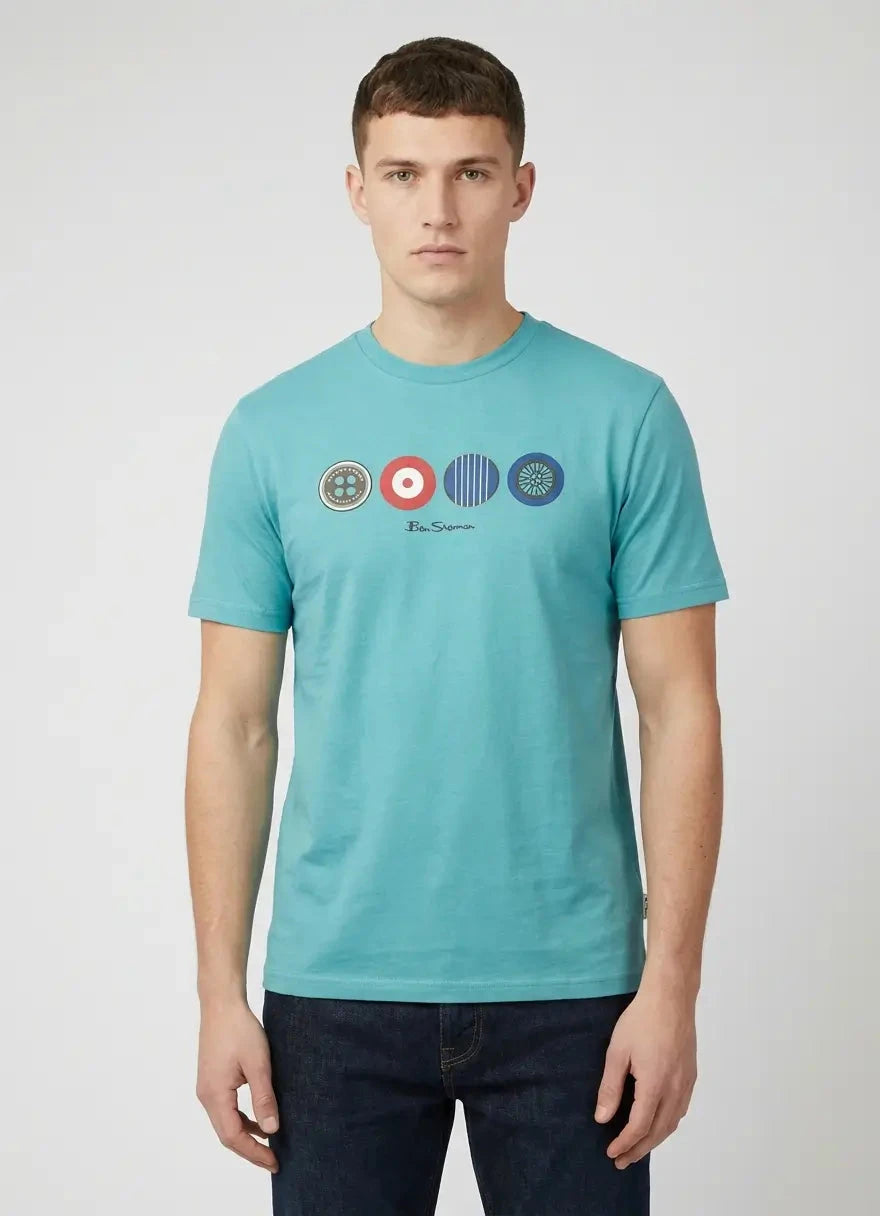 Ben Sherman Its A Ben Sherman Aqua Teal T-Shirt - Subwear