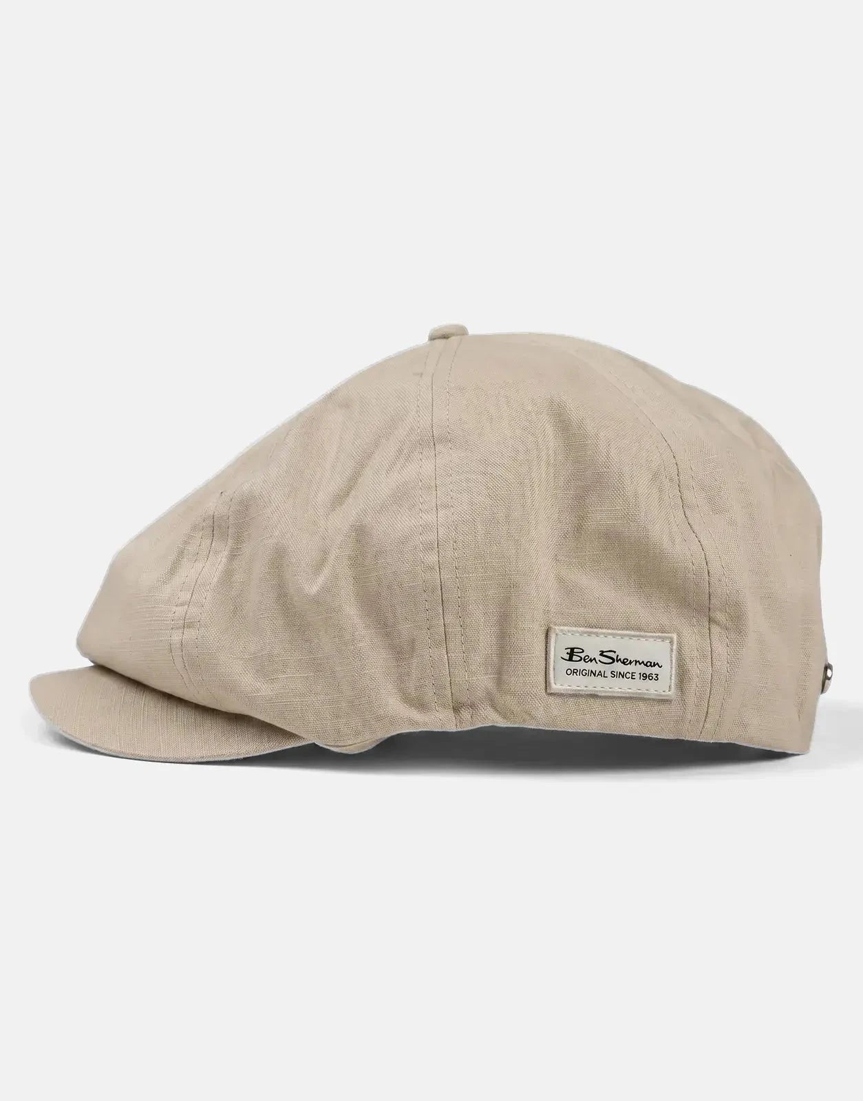 Ben Sherman Ivy Linen Stone Hat - Subwear