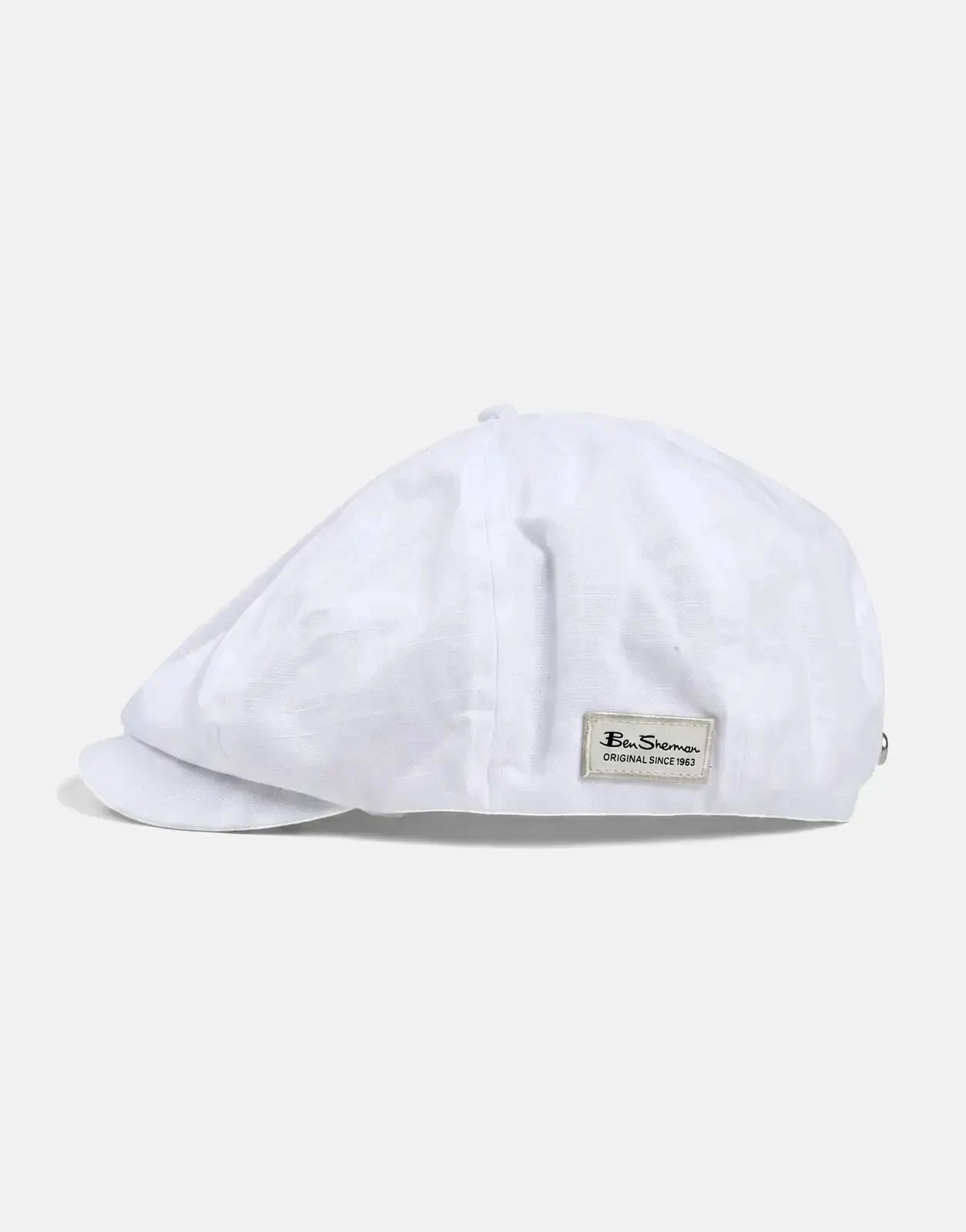 Ben Sherman Ivy Linen White Hat - Subwear
