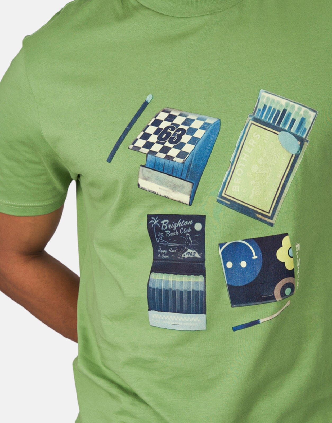 Ben Sherman Match Box PIQ T-Shirt - Subwear