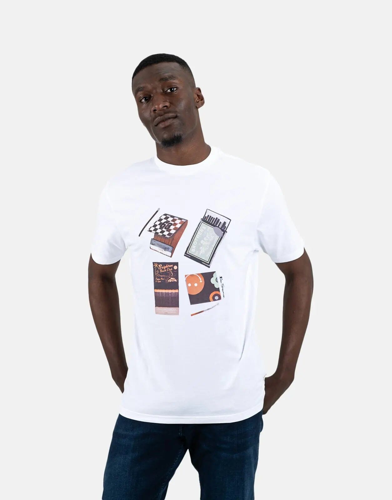 Ben Sherman Match Box White T-Shirt - Subwear