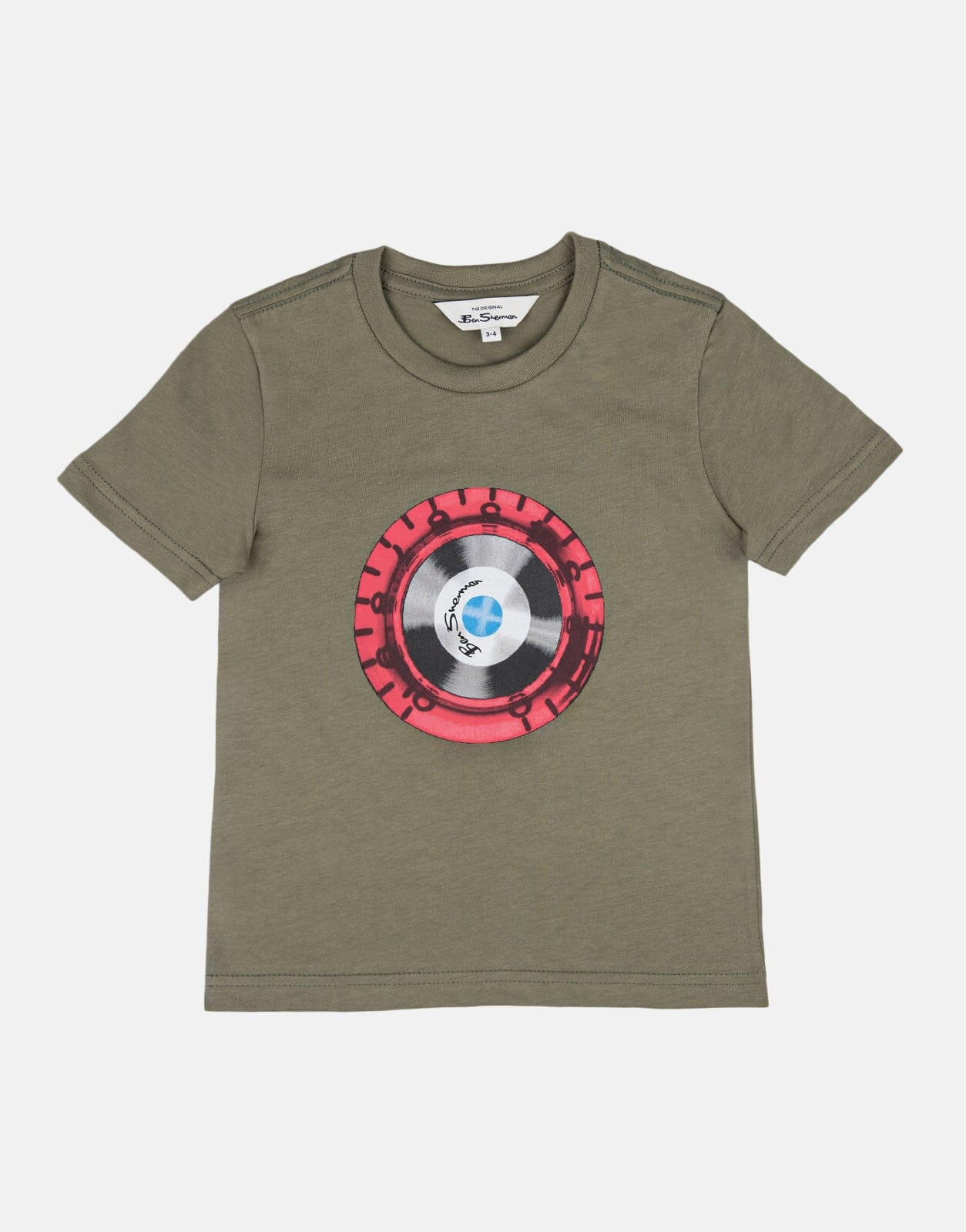 Ben Sherman Olive Turn It Up T-Shirt - Subwear