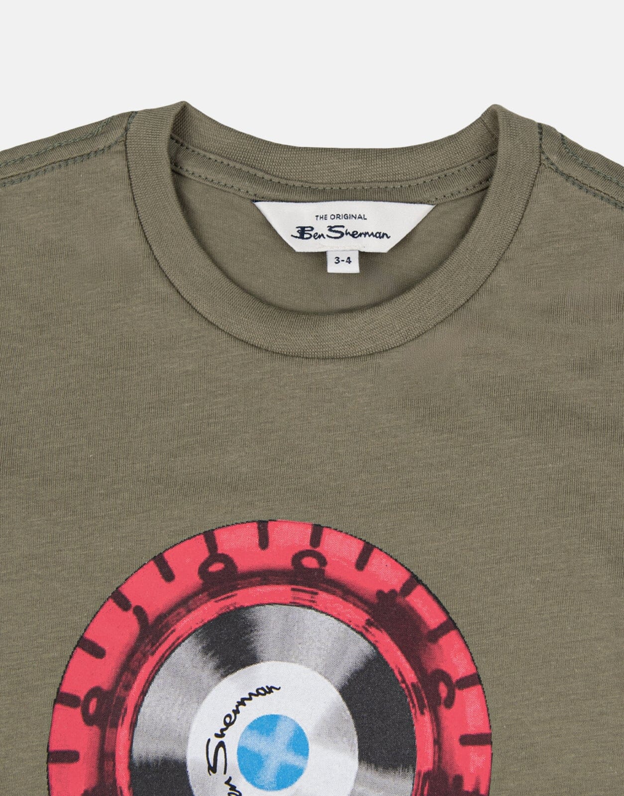 Ben Sherman Olive Turn It Up T-Shirt - Subwear