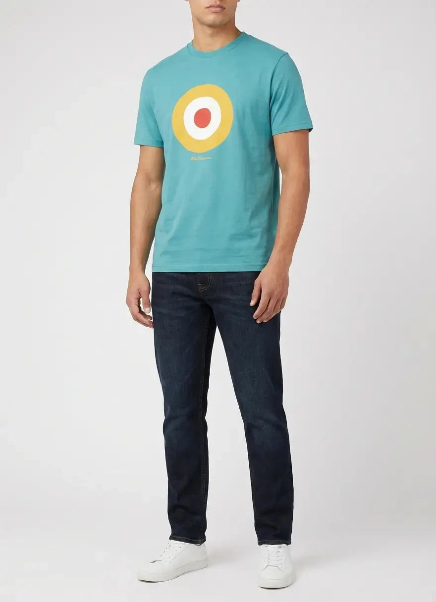Ben Sherman Target Aqua Teal T-Shirt - Subwear