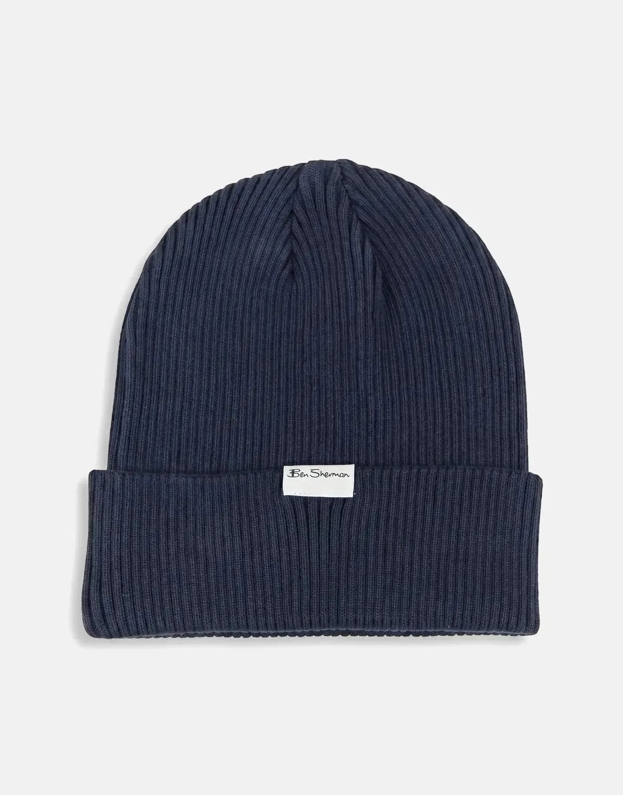 Ben Sherman Targy Rib Navy Beanie - Subwear