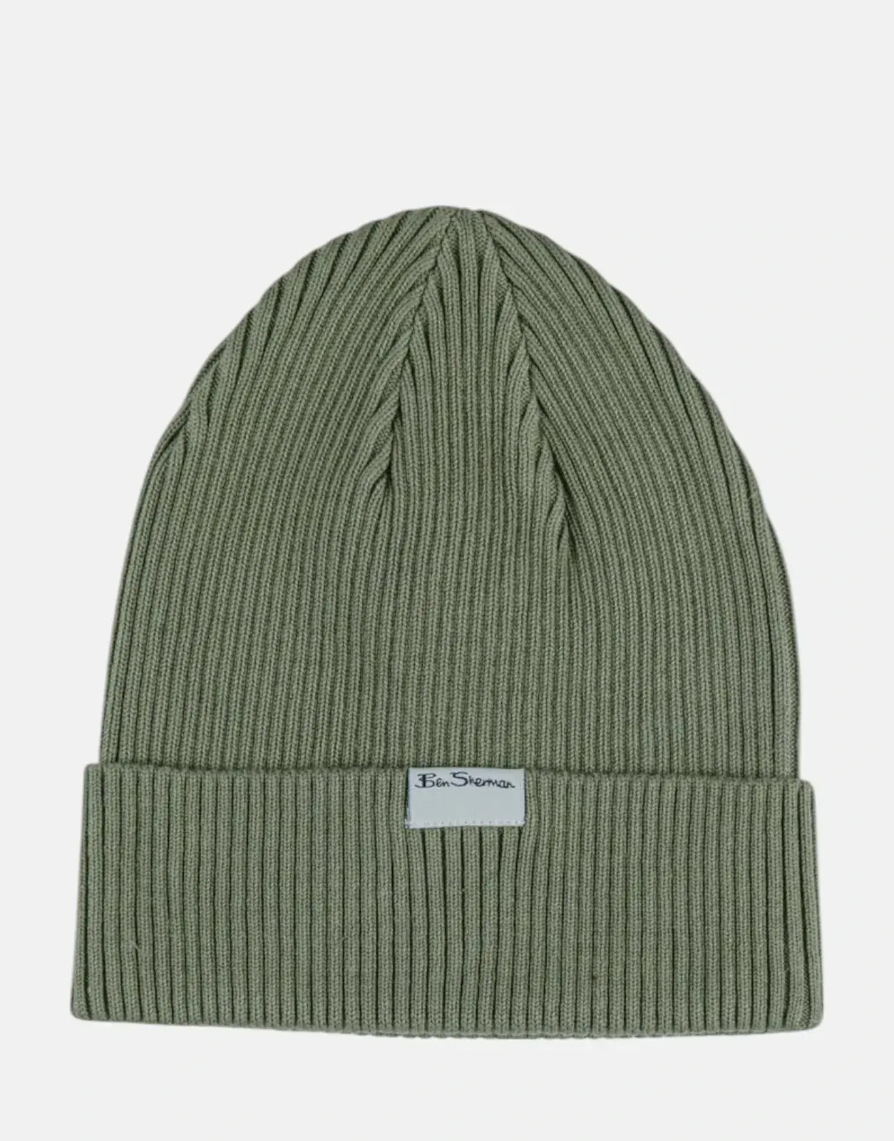 Ben Sherman Targy Rib Olive Beanie - Subwear