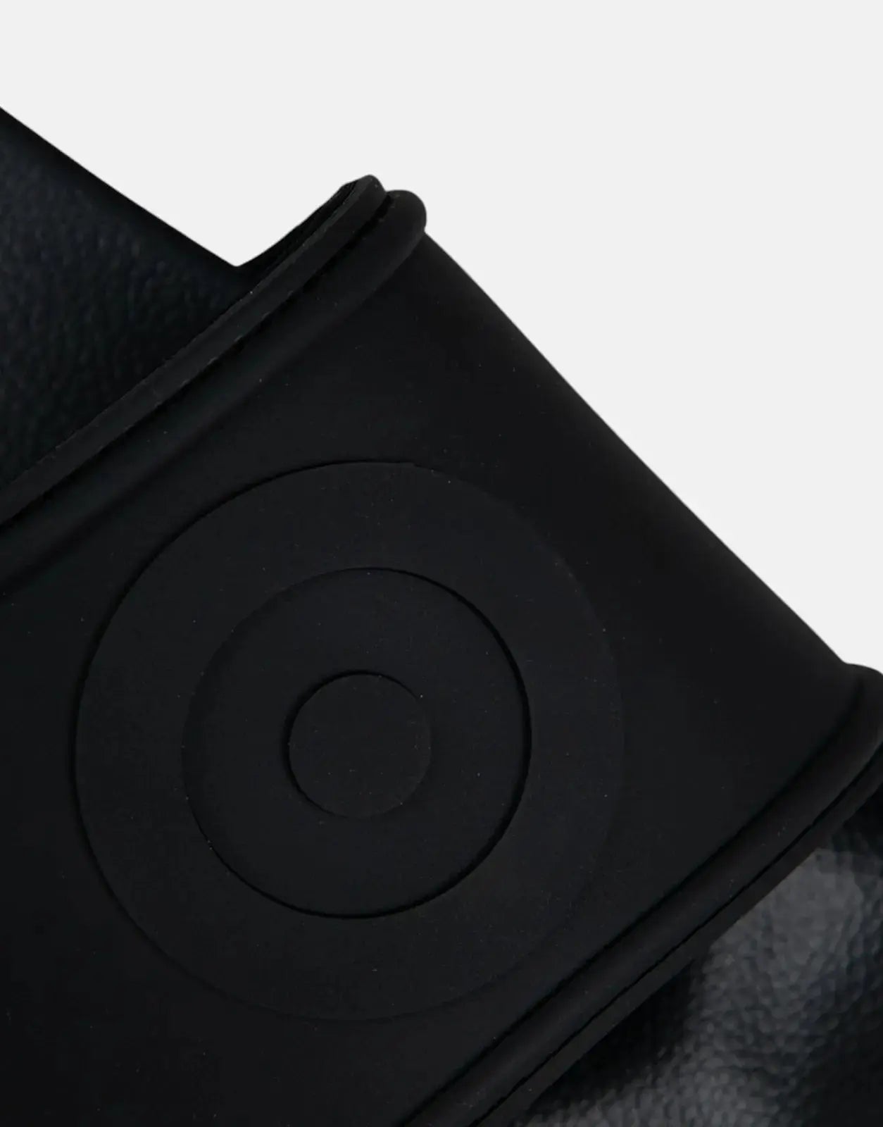 Ben Sherman Target Embossed Black Slides - Subwear