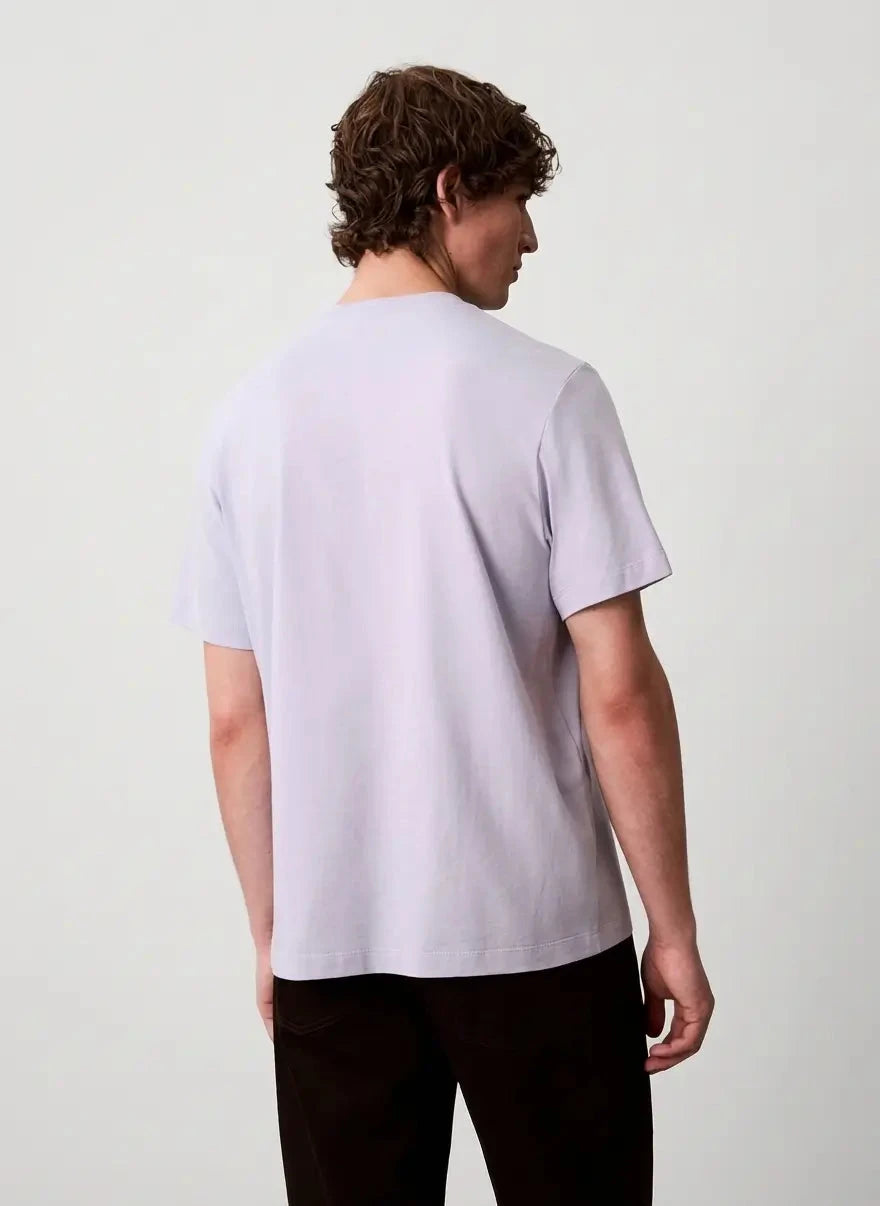 Calvin Klein 20s Calvin Script Graphic Light Blue T-Shirt - Subwear