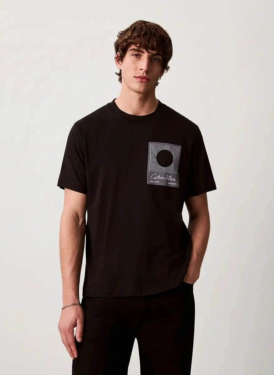 Calvin Klein 20s Matches Graphic Black T-Shirt - Subwear