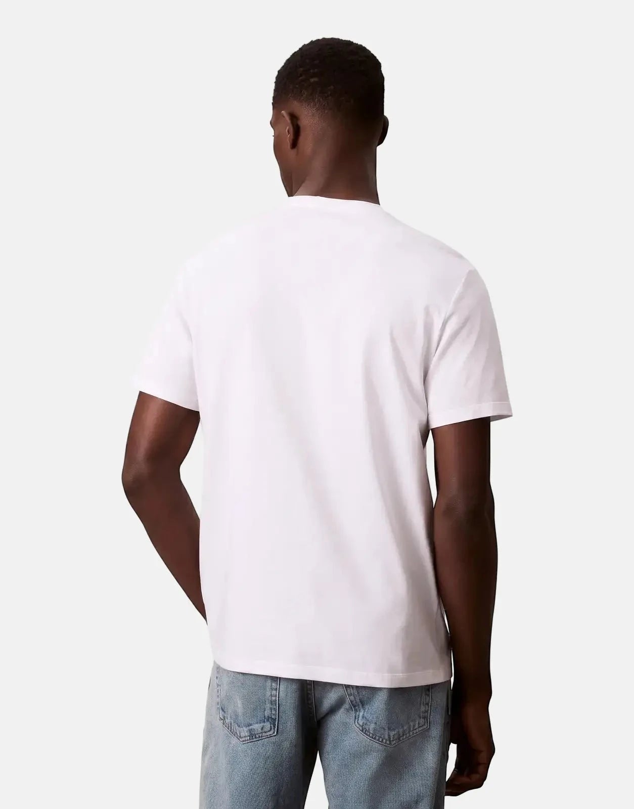 Calvin Klein 20s MSW LN Calvin Graphic White T-Shirt - Subwear