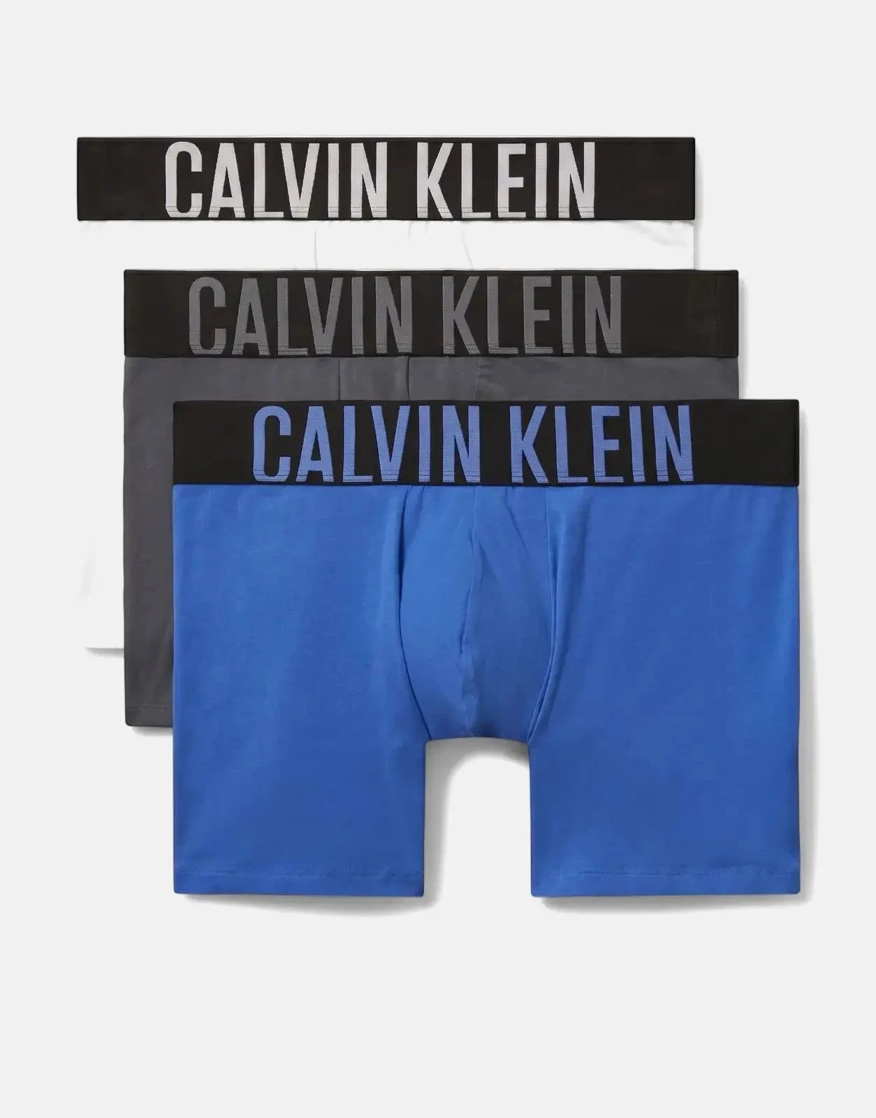 Calvin Klein 3PK Boxer Brief Underwear Blue Multi - Subwear