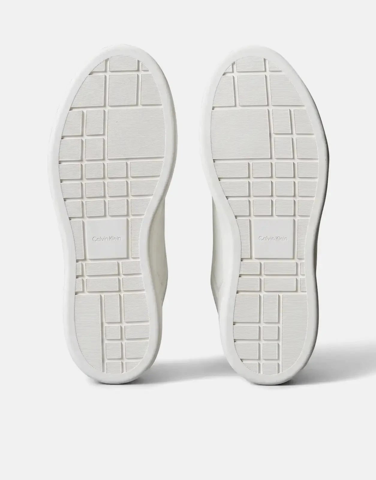 Calvin Klein Basket Cupsole OXF Laceup White Sneakers - Subwear
