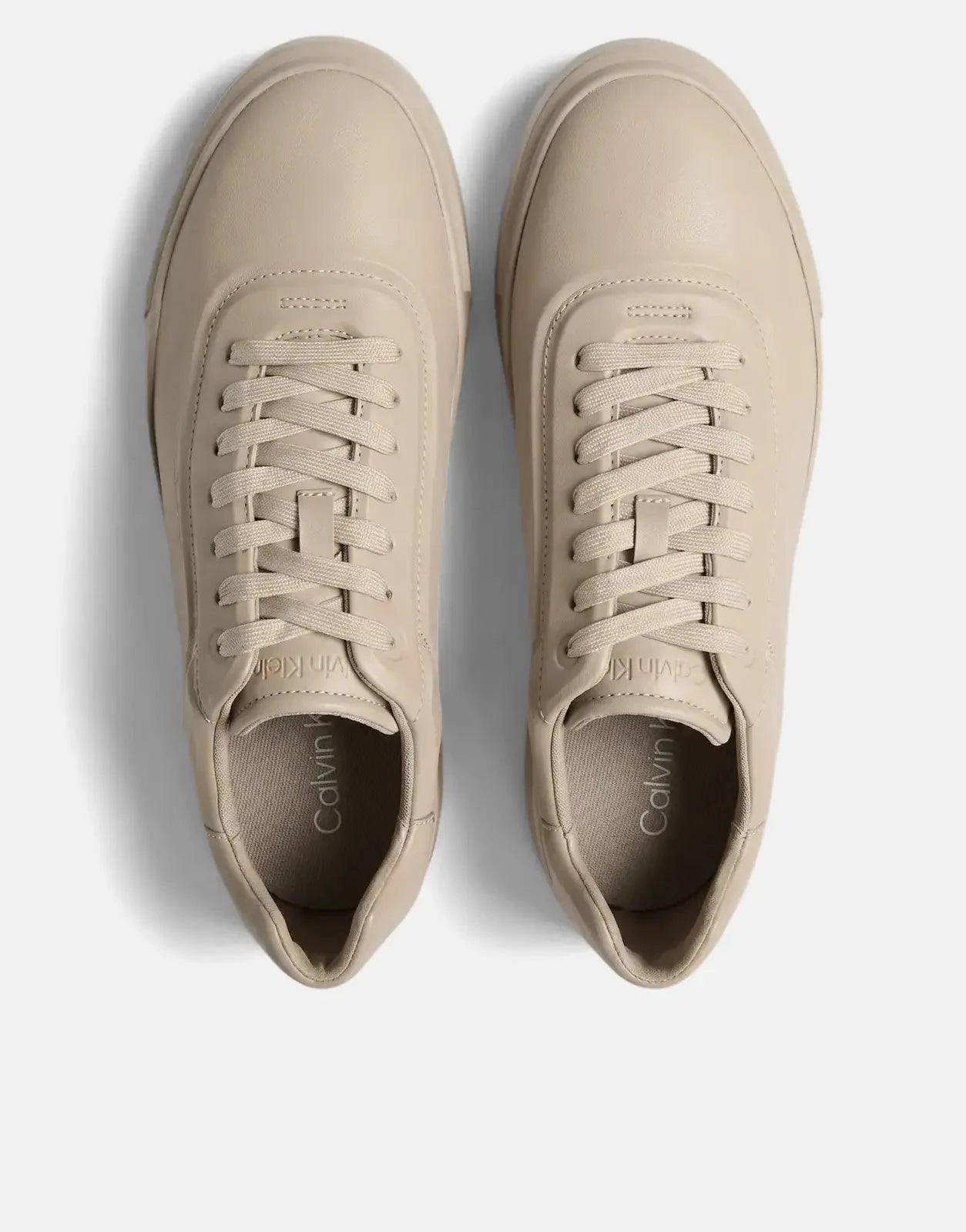 Calvin Klein Basket Cupsole OXF Taupe Sneakers - Subwear