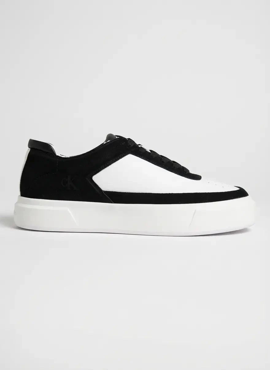 Calvin Klein Basket Cupsole Sneaker Wht/Blk - Subwear