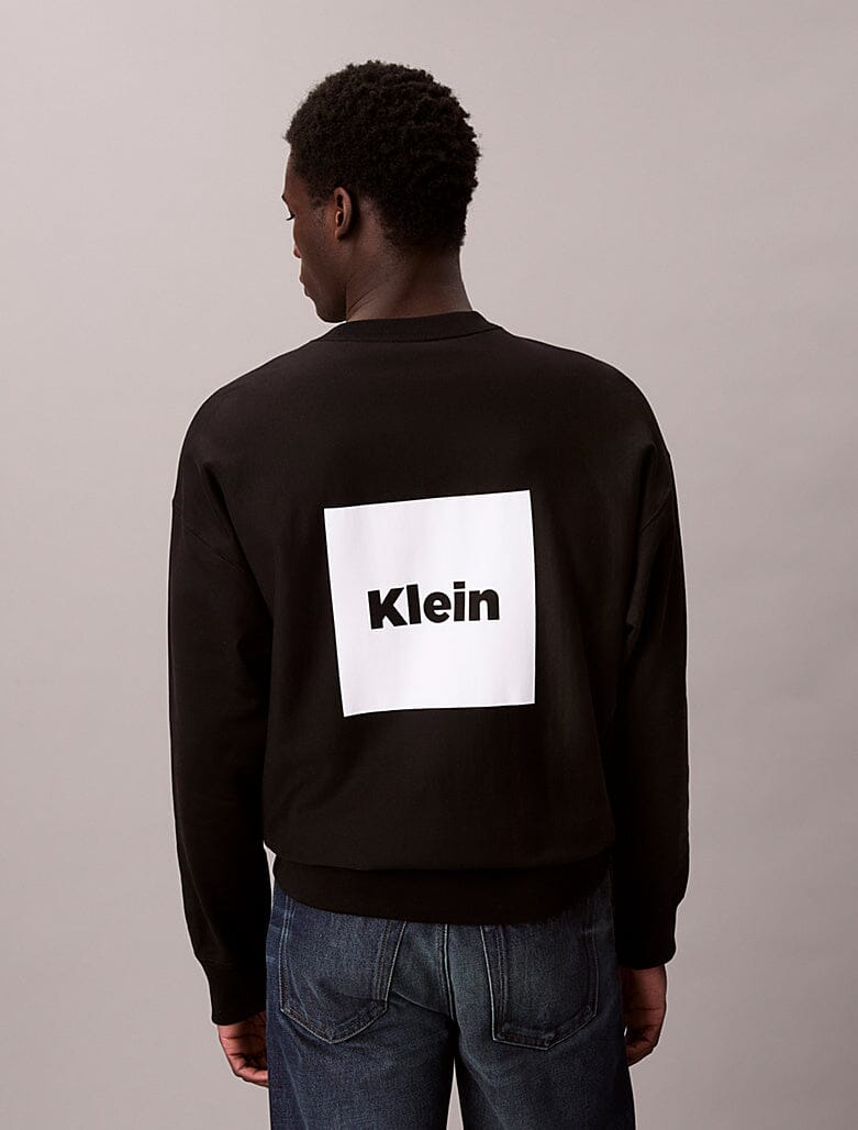 Calvin Klein Box Graphic Sweatshirt Blk - Subwear