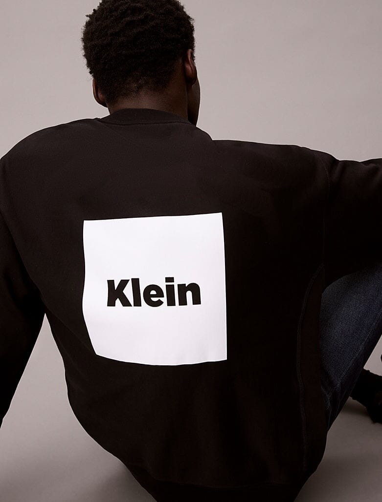 Calvin Klein Box Graphic Sweatshirt Blk - Subwear