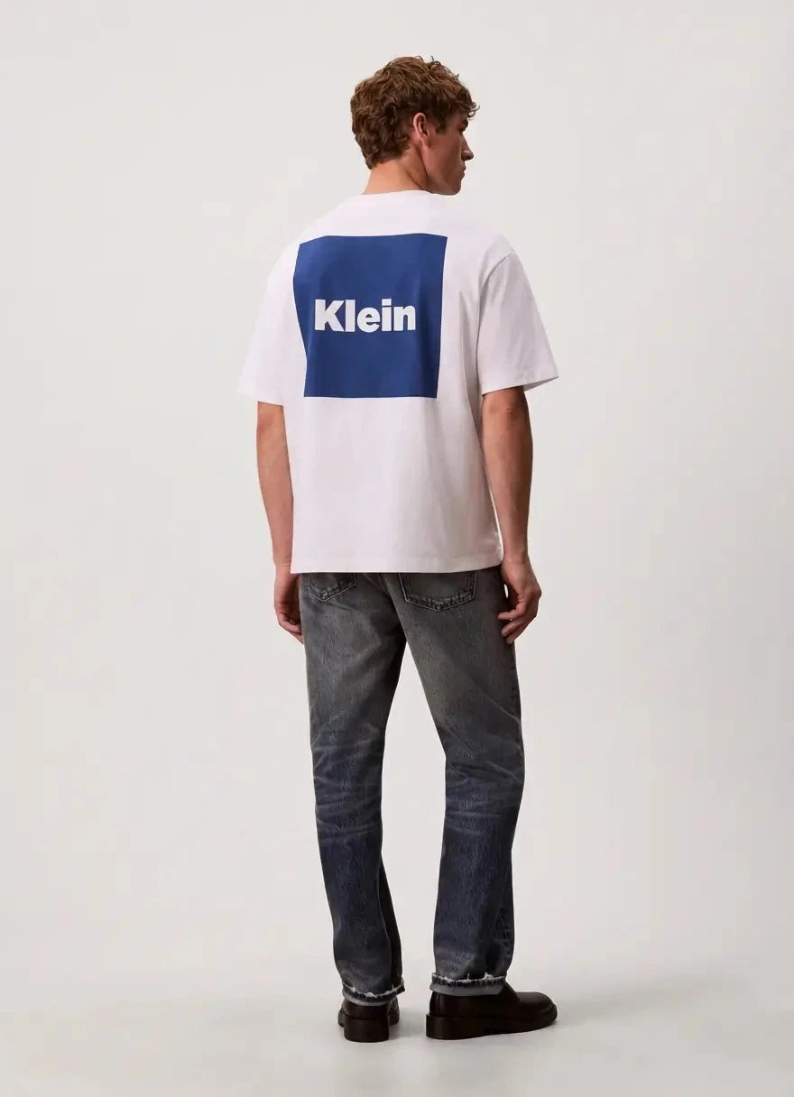 Calvin Klein Box Graphic T-Shirt White - Subwear
