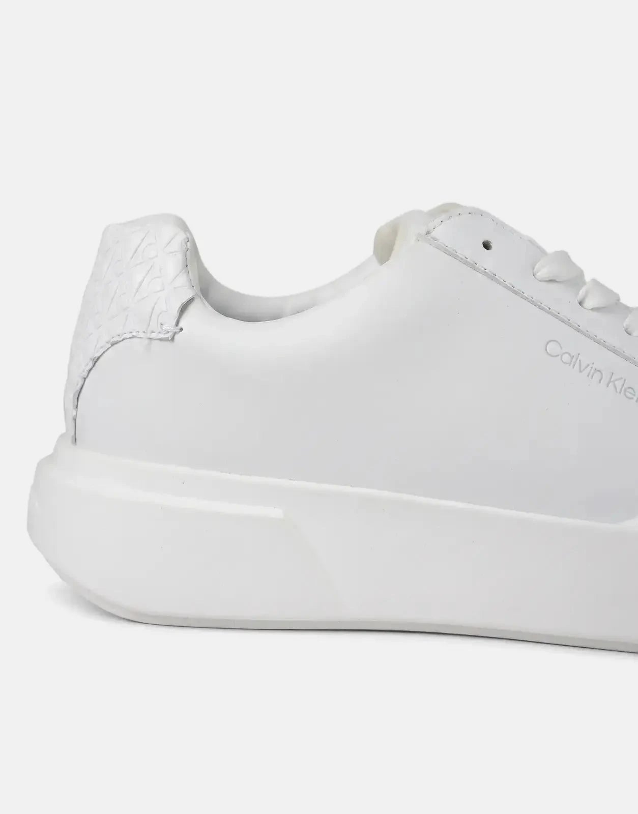 Calvin Klein Chunky Cupsole White Sneakers - Subwear