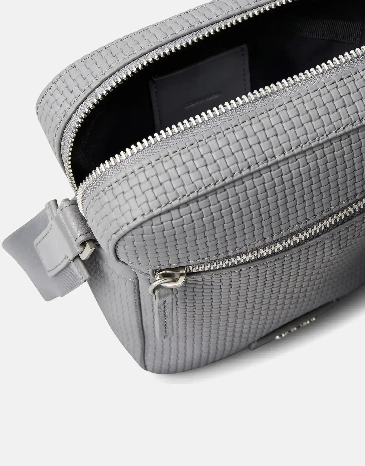Calvin Klein Emblem AOP Emboss Grey Reporter Bag - Subwear
