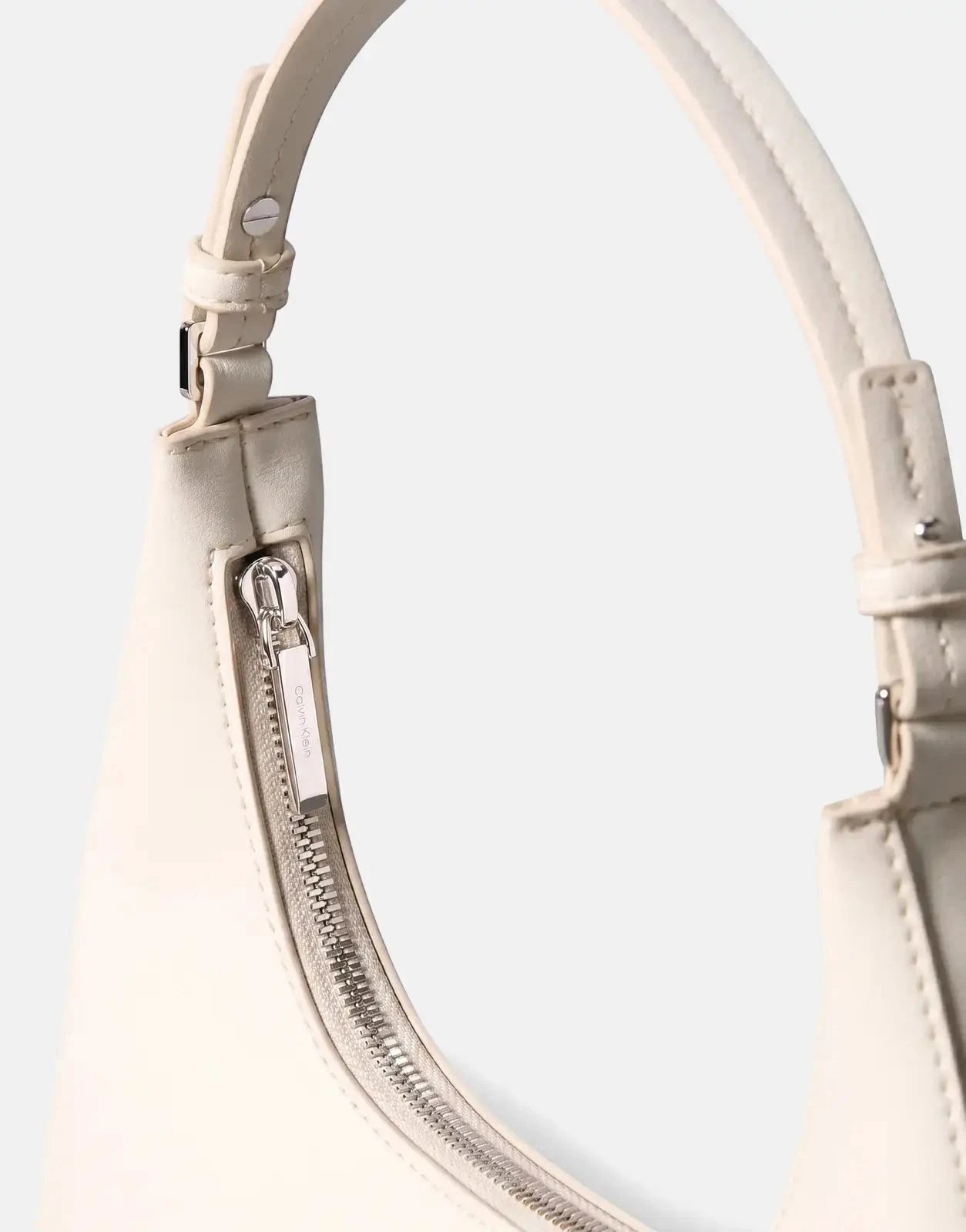 Calvin Klein Foil Logo Beige Shoulder Bag - Subwear