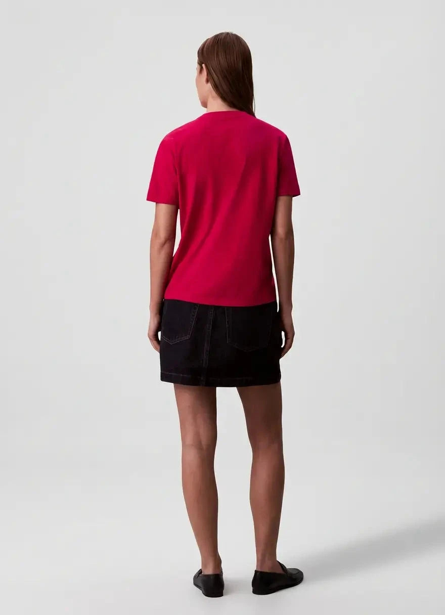 Calvin Klein Hero Classic Monologo Pink T-Shirt - Subwear