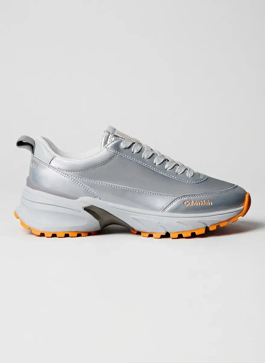 Calvin Klein Hike Runner Pearl Silver Sneakers - Subwear