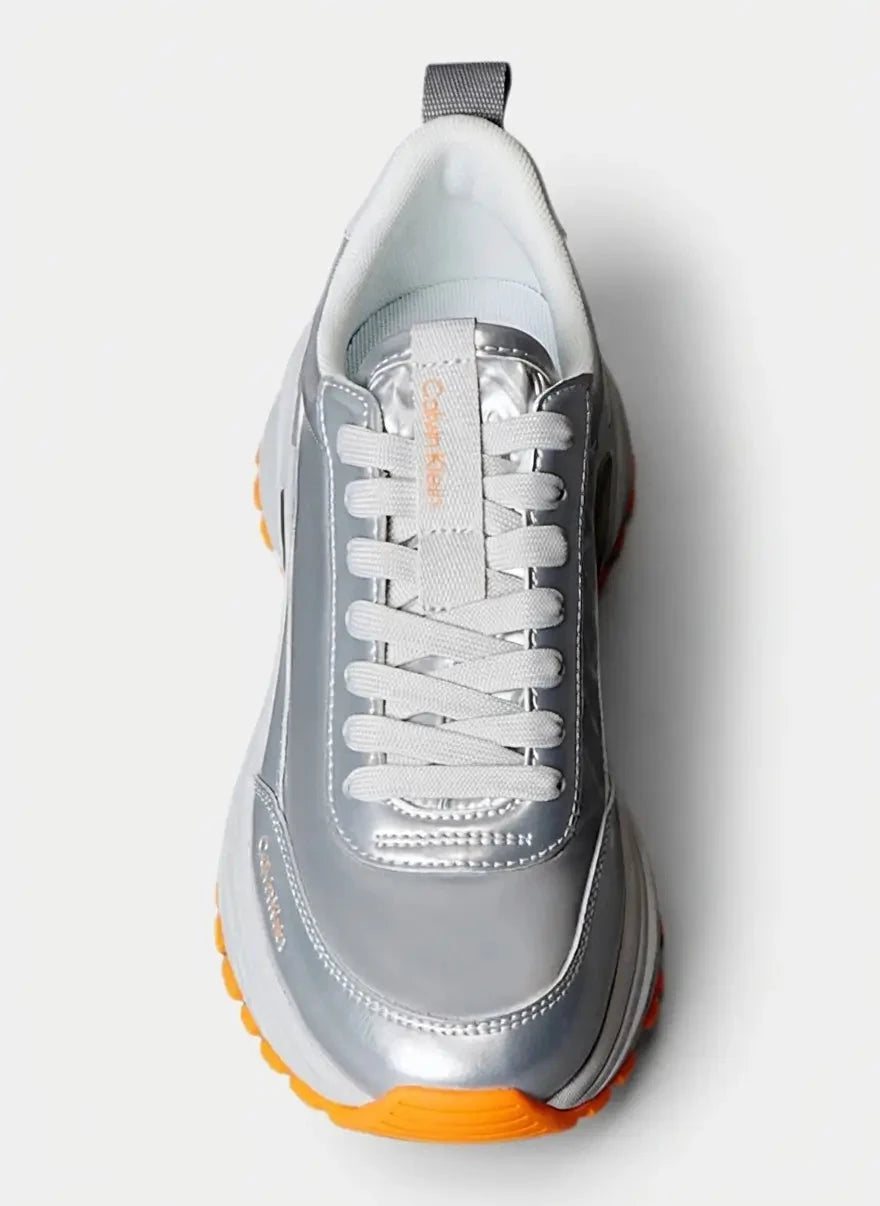 Calvin Klein Hike Runner Pearl Silver Sneakers - Subwear