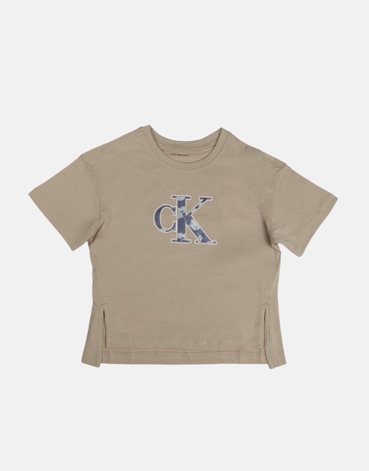 Calvin Klein Kids Monologo Brown T-Shirt - Subwear