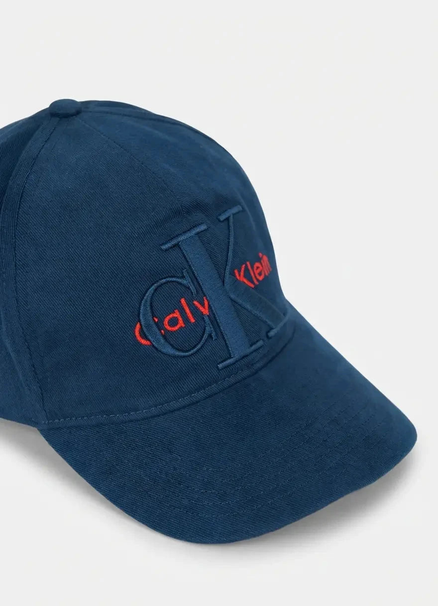 Calvin Klein Large Layered Mono Cap Navy - Subwear