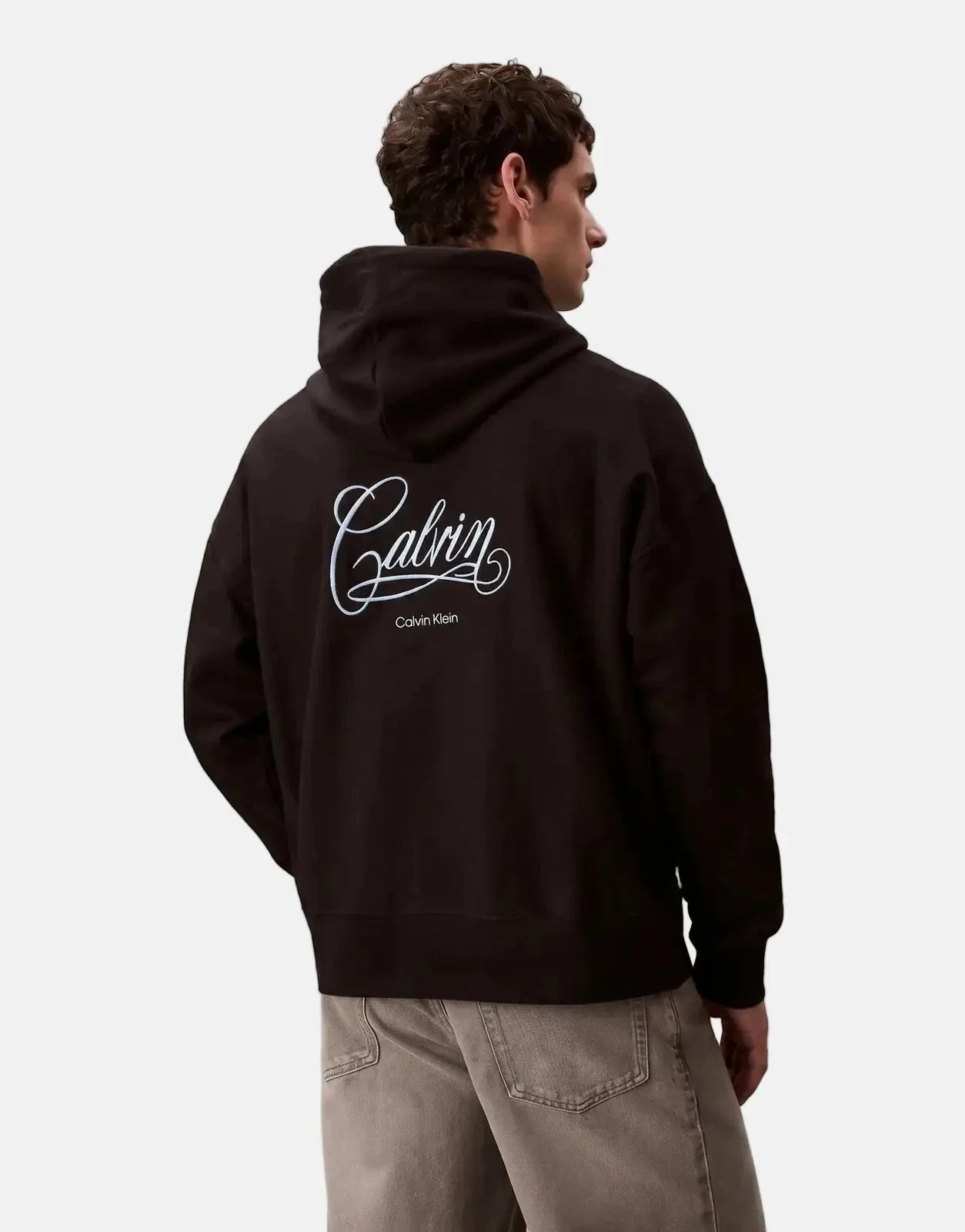 Calvin Klein Premium Fleece Matchbox Black Hoodie - Subwear