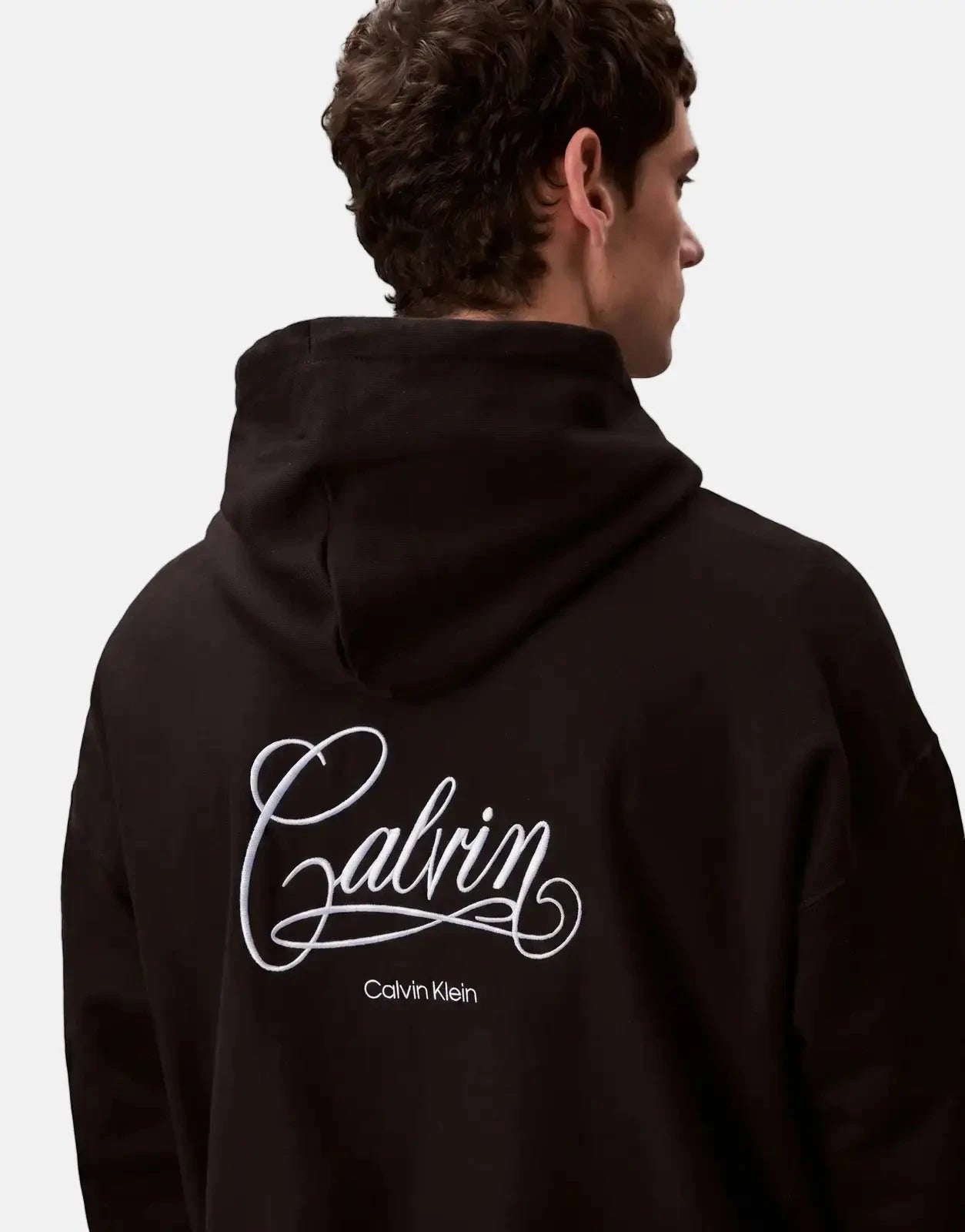 Calvin Klein Premium Fleece Matchbox Black Hoodie - Subwear