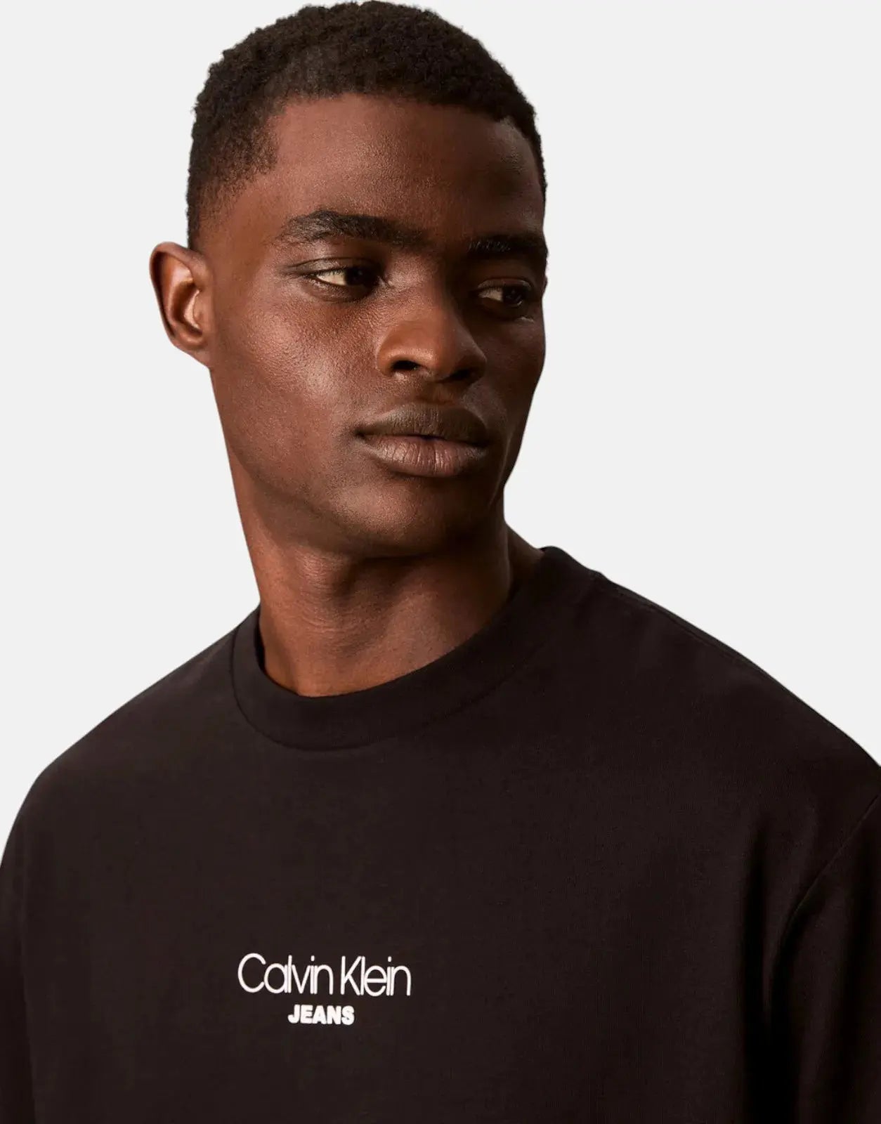 Calvin Klein Relaxed Fit CKJ Graphic Black T-Shirt - Subwear