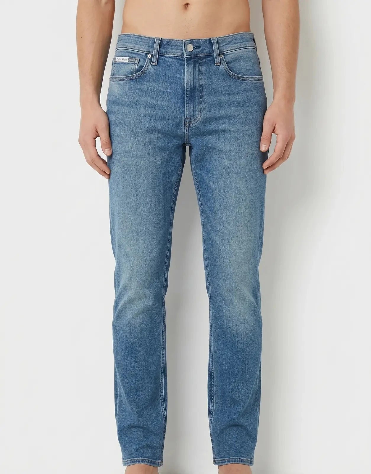 Calvin Klein Slim Faded Clearwater Denim Medium Jeans - Subwear
