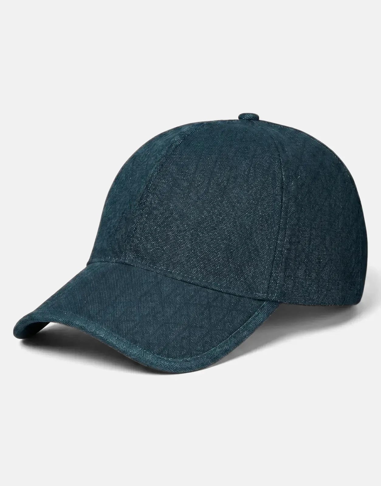 Calvin Klein Emblem Print Teal Leather Patch Cap - Subwear