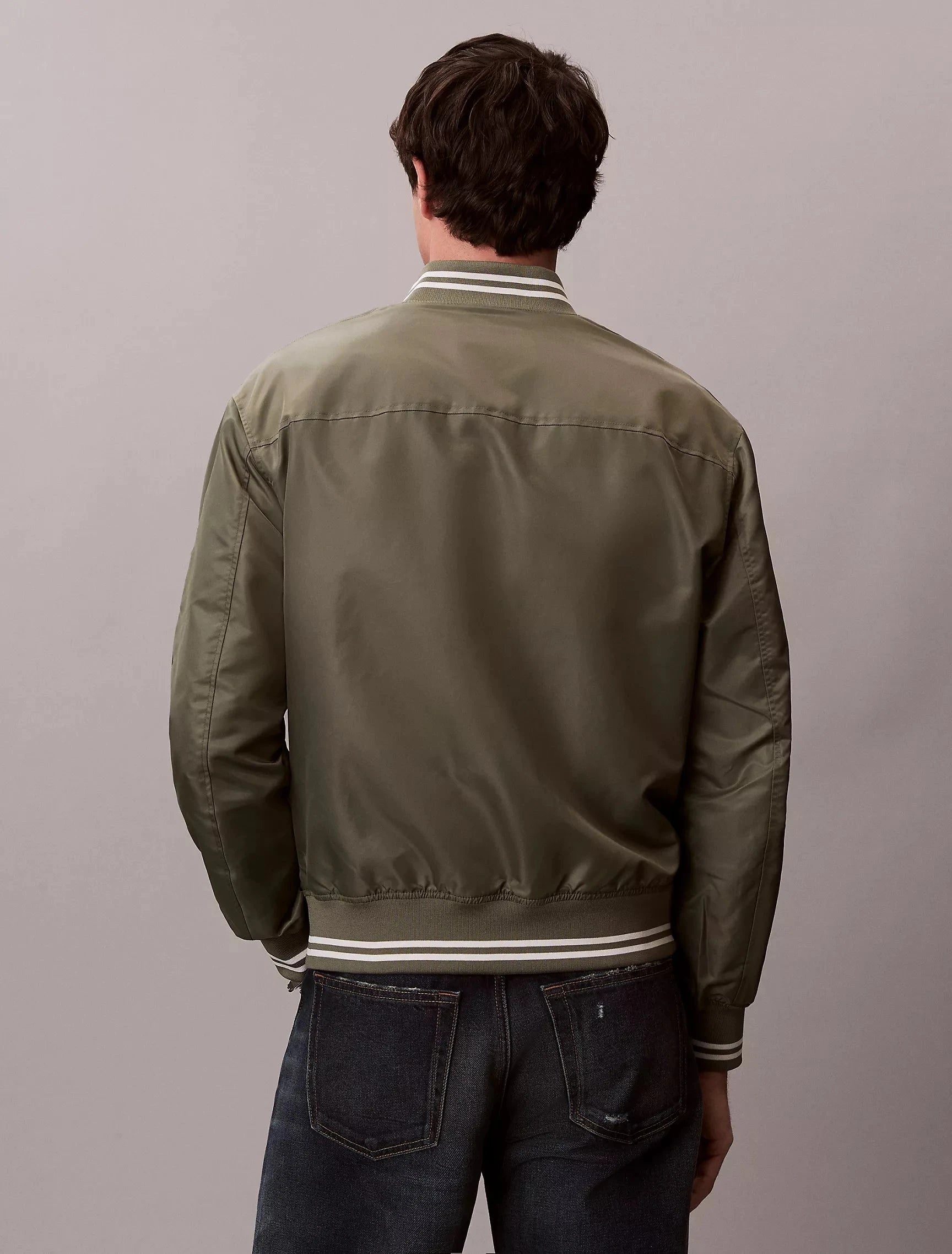 Calvin Klein Tipped Hero Bomber Jacket - Subwear