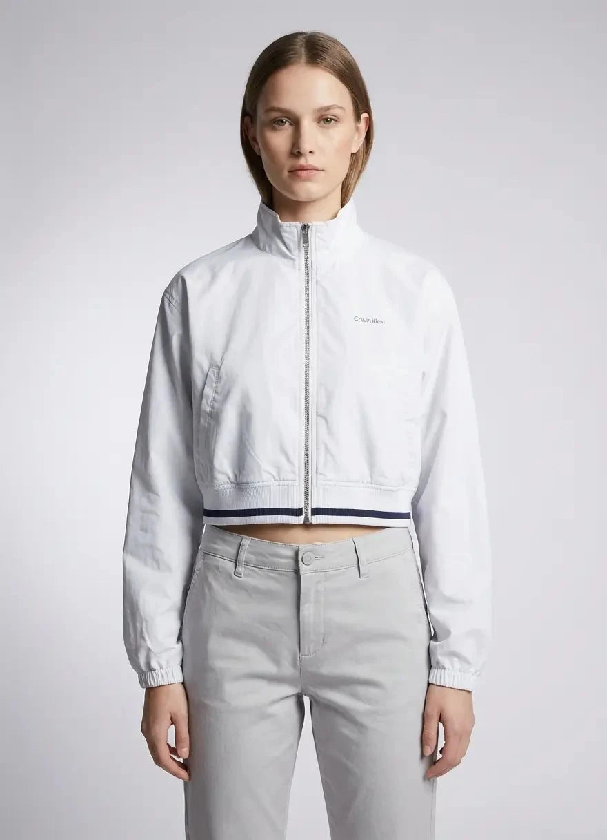 Calvin Klein Woven White Jacket - Subwear