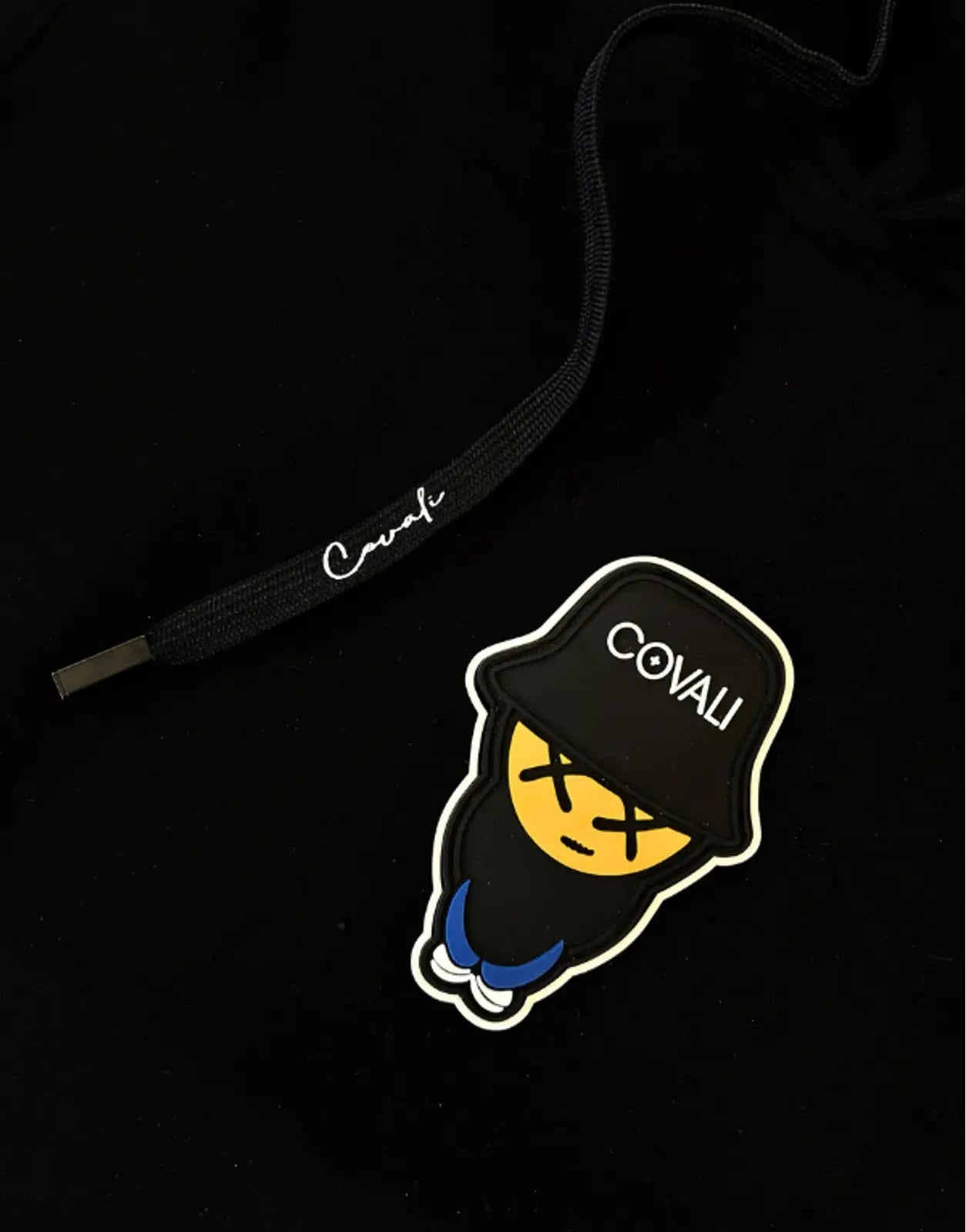 Covali Felpa-H Black Hoodie - Subwear
