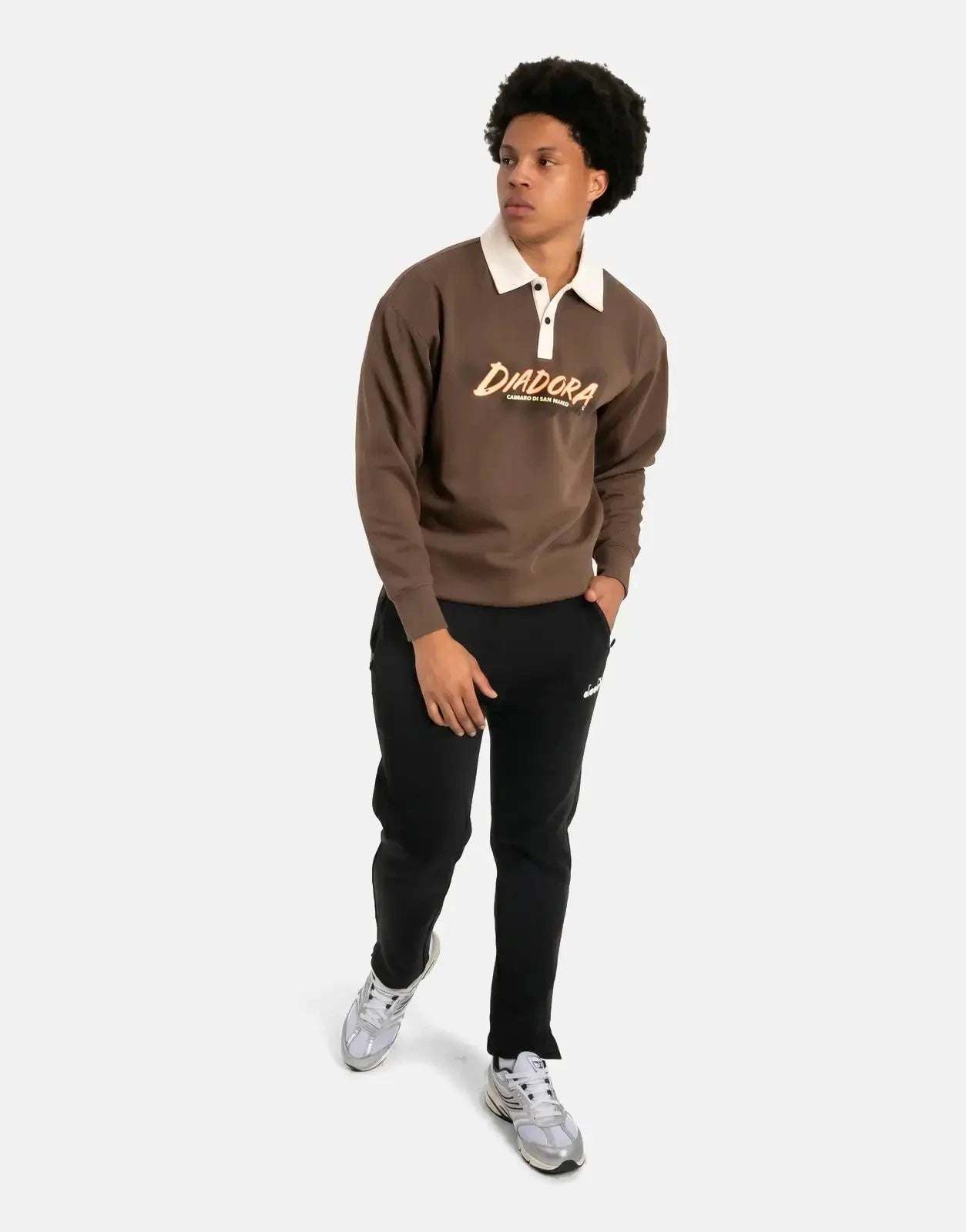 Diadora Alberico LS Polo Shirt - Subwear