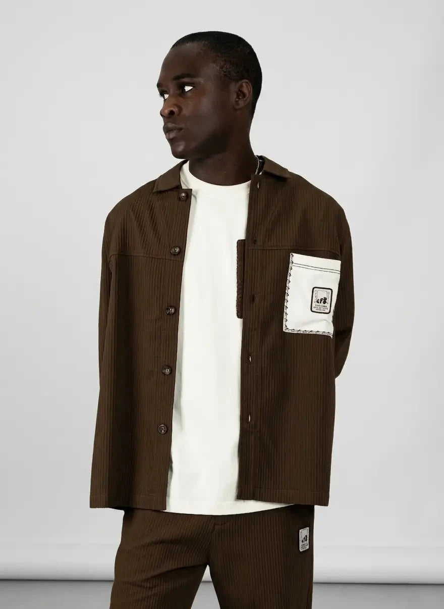 Diadora Alvin Brown Shirt - Subwear