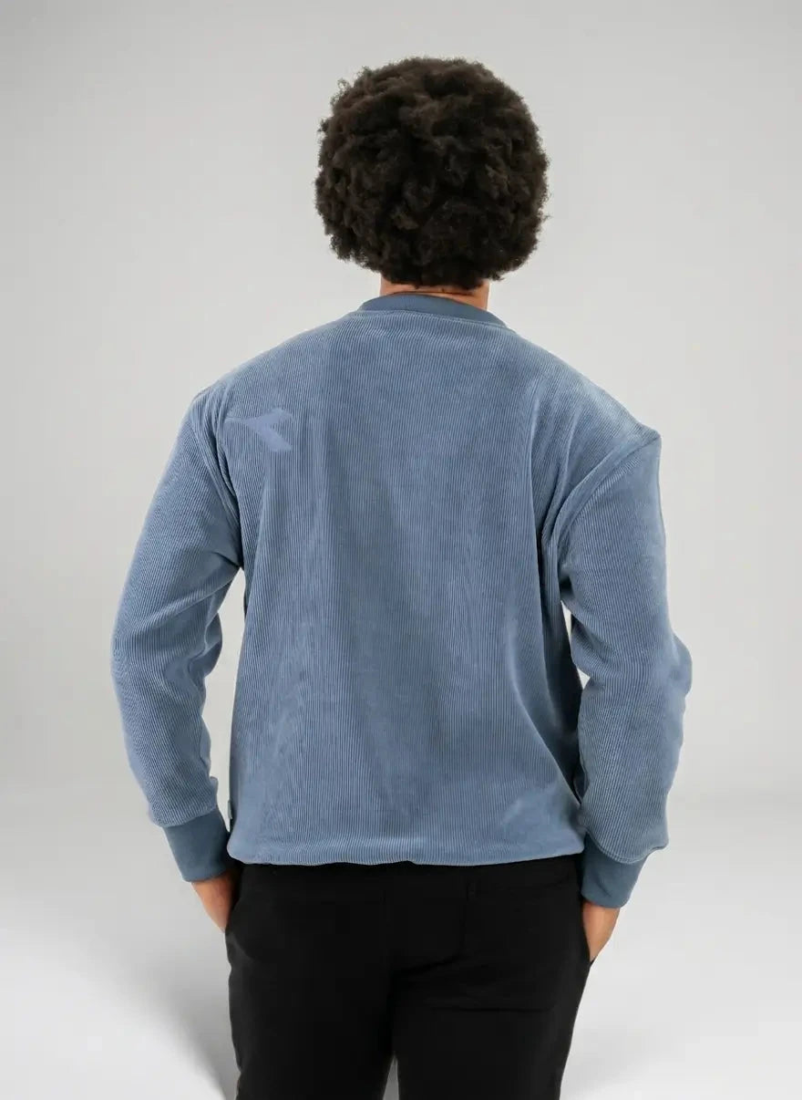Diadora Callisto Blue Sweatshirt - Subwear