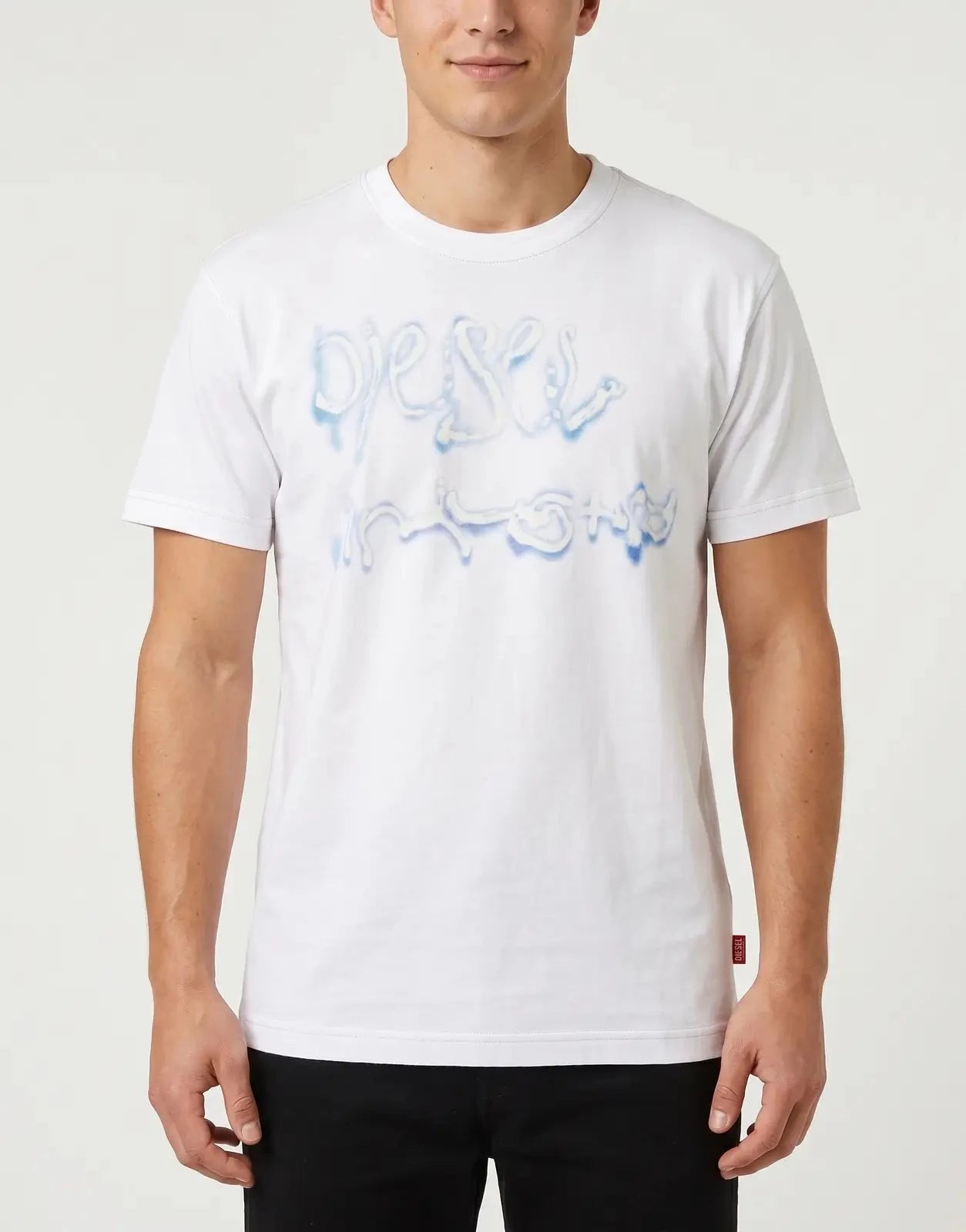 Diesel T-Norm V8 T-Shirt White - Subwear