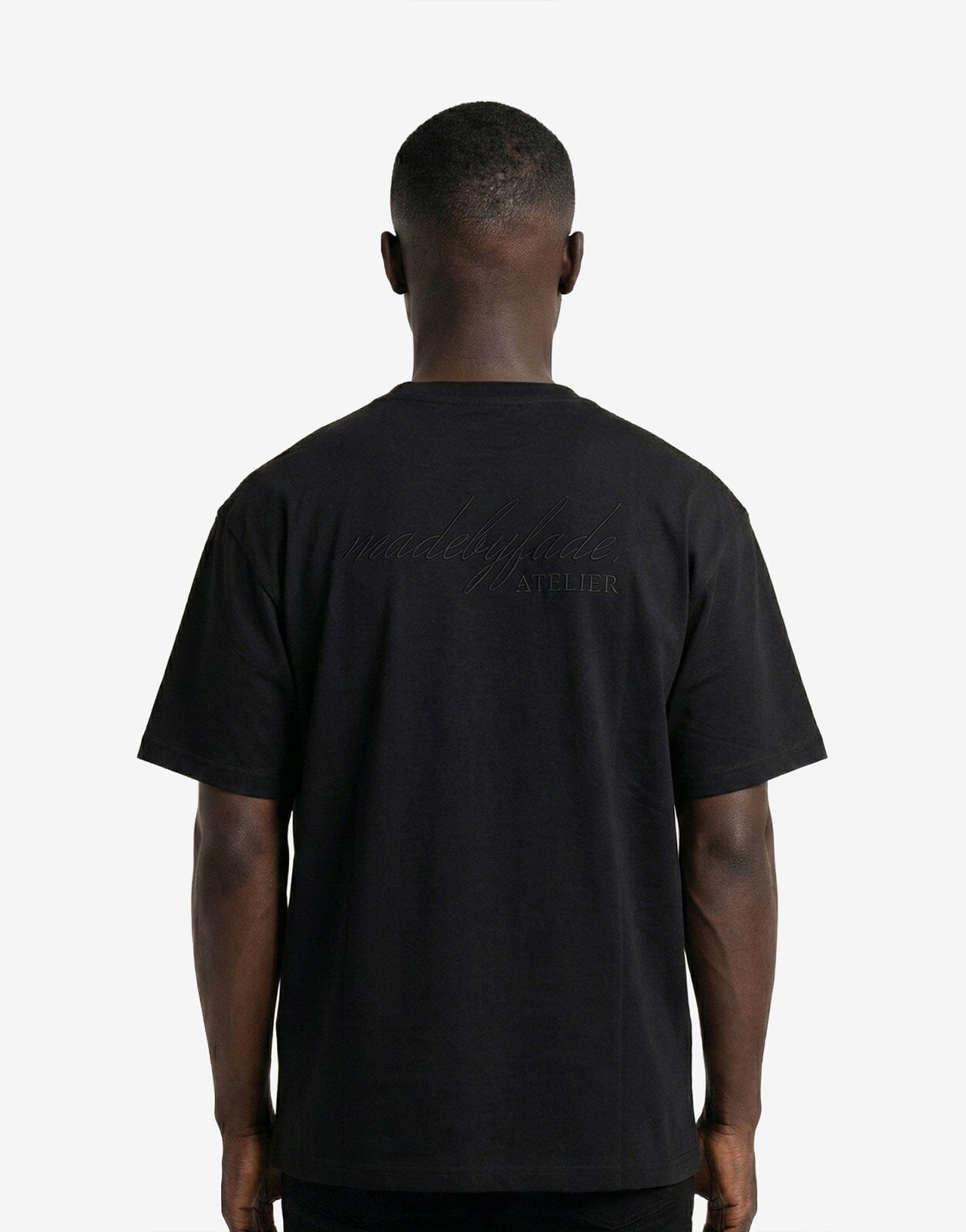 Fade Atelier Boxy Black T-Shirt - Subwear