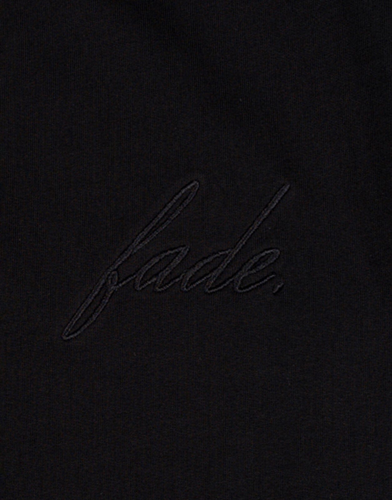 Fade Atelier Boxy Black T-Shirt - Subwear