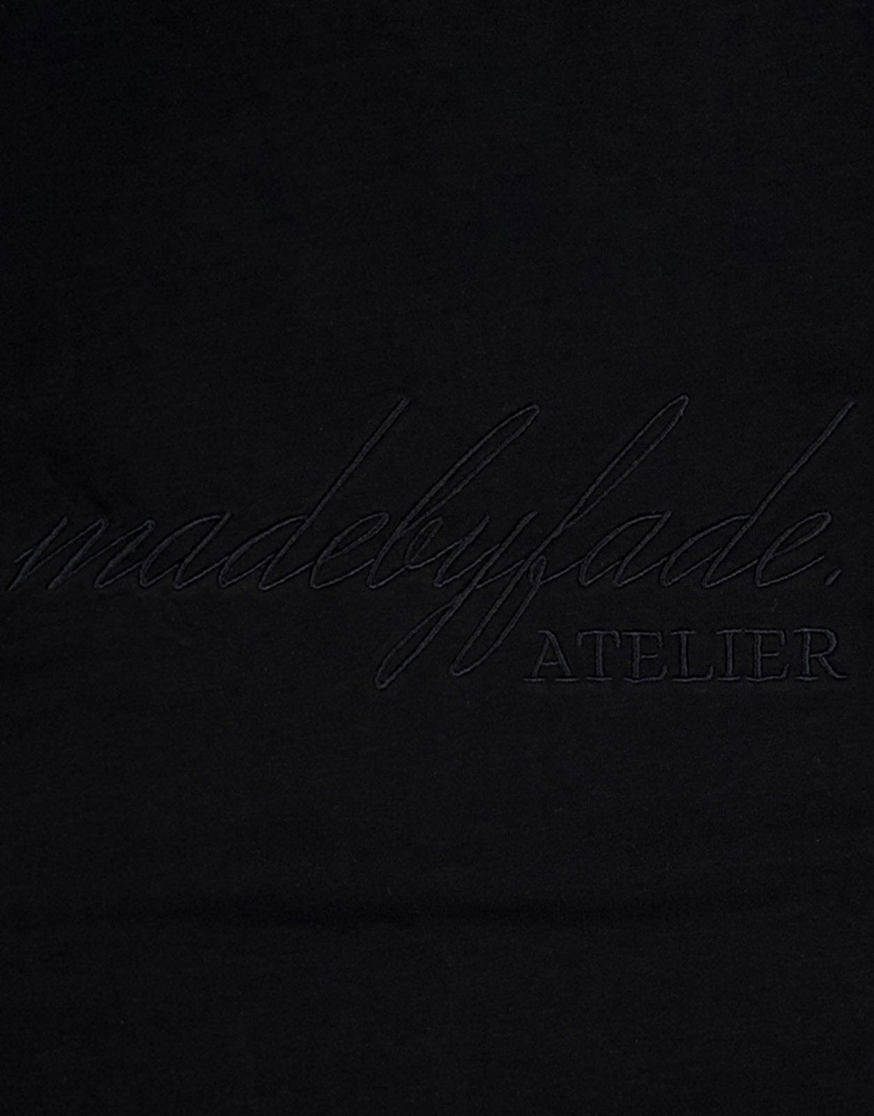 Fade Atelier Boxy Black T-Shirt - Subwear