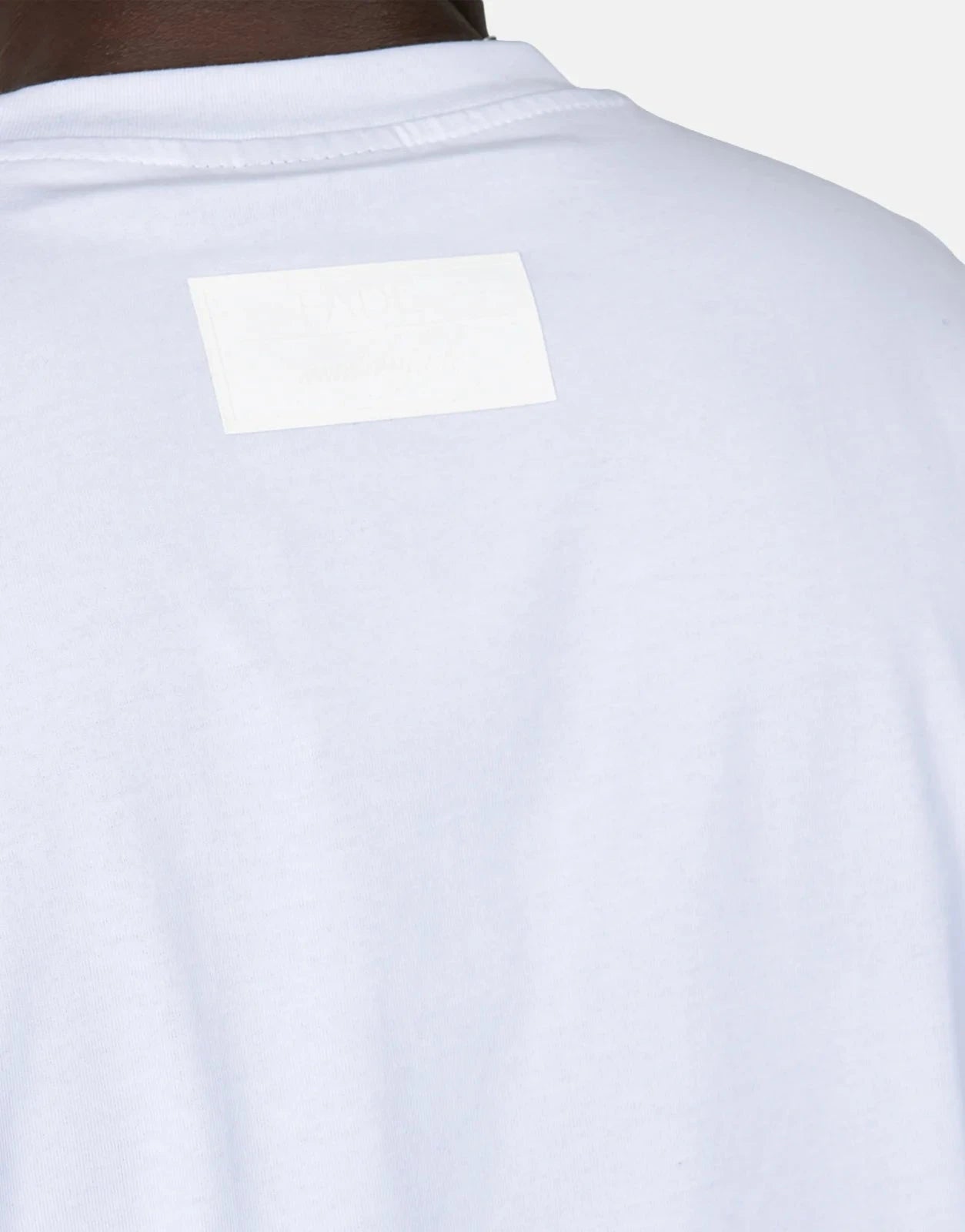 Fade Essential Relaxed Fit White T-Shirt - Subwear