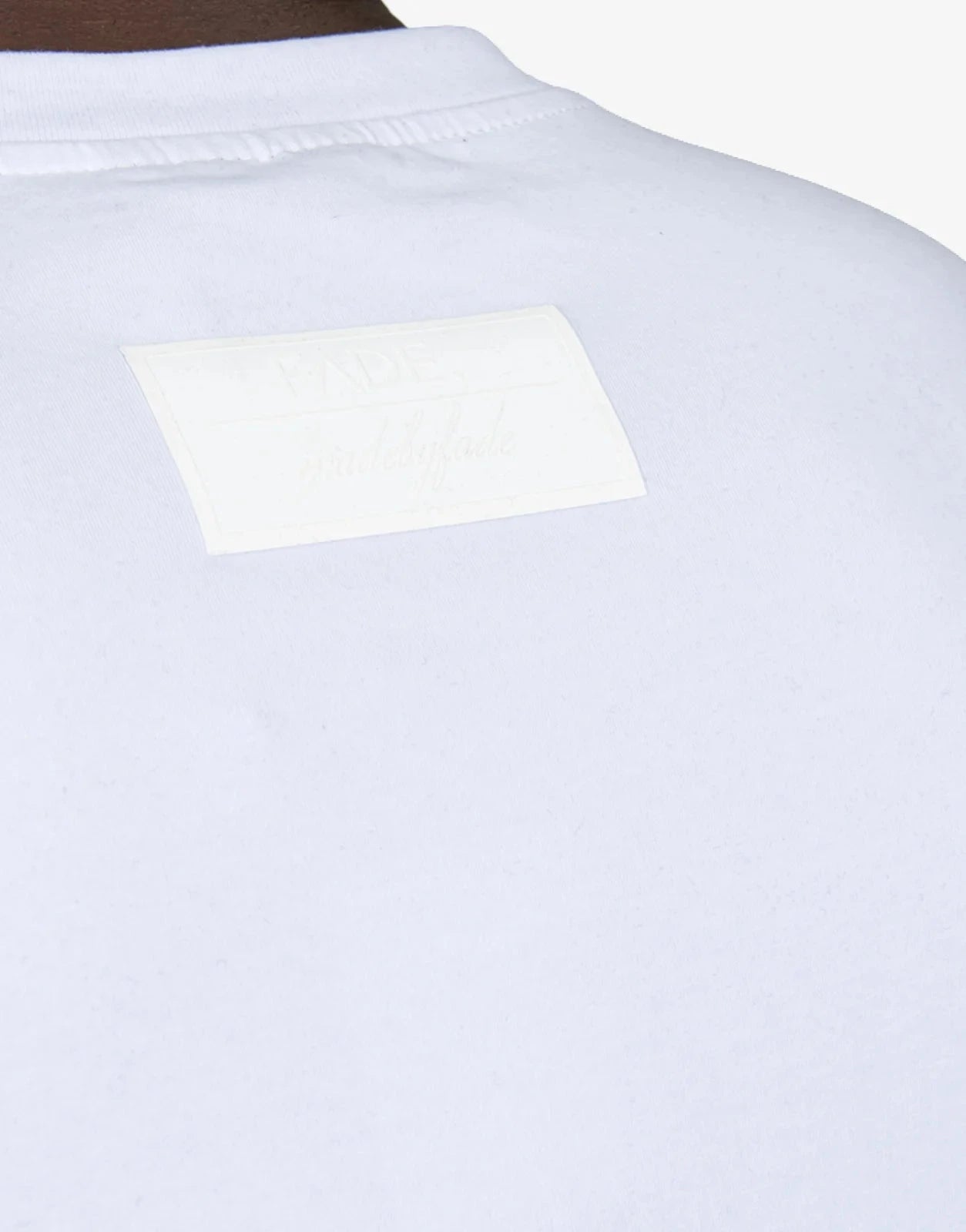 Fade Essential Slim Fit White T-Shirt - Subwear