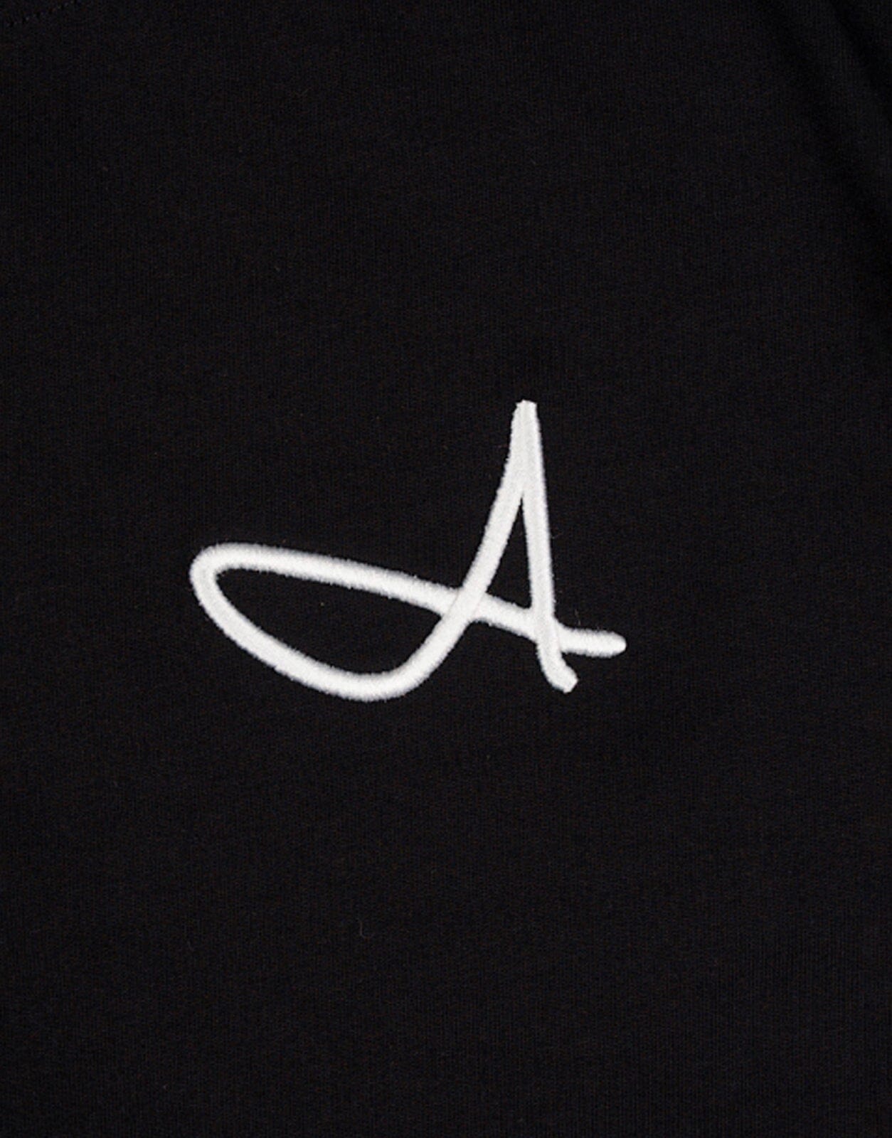 Fade Signature A Boxy Black T-Shirt - Subwear